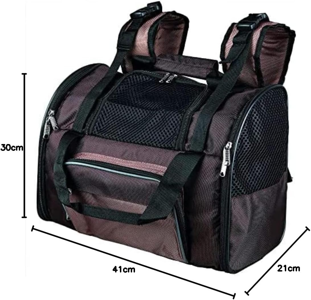 Rucksack Shiva für Haustiere, Braun