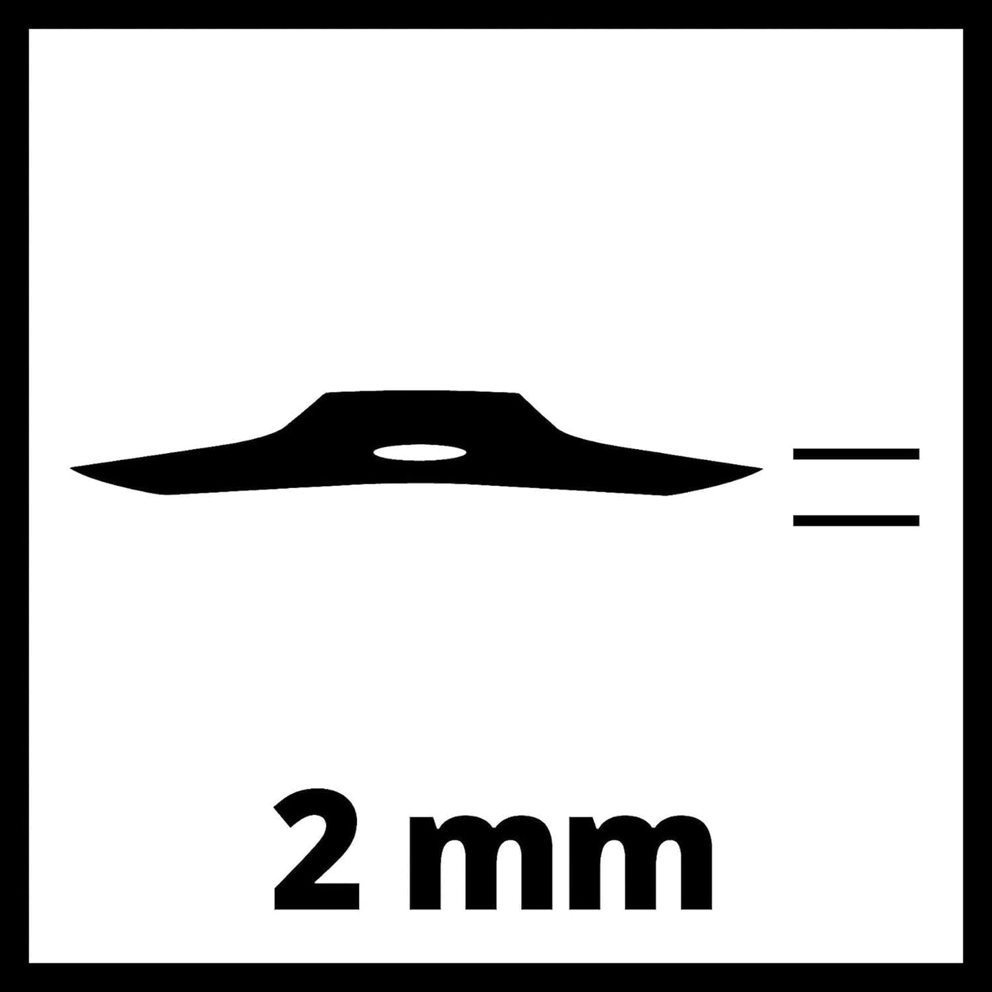 Dickichtmesser 200 SensenZubehör, Ø 200 mm