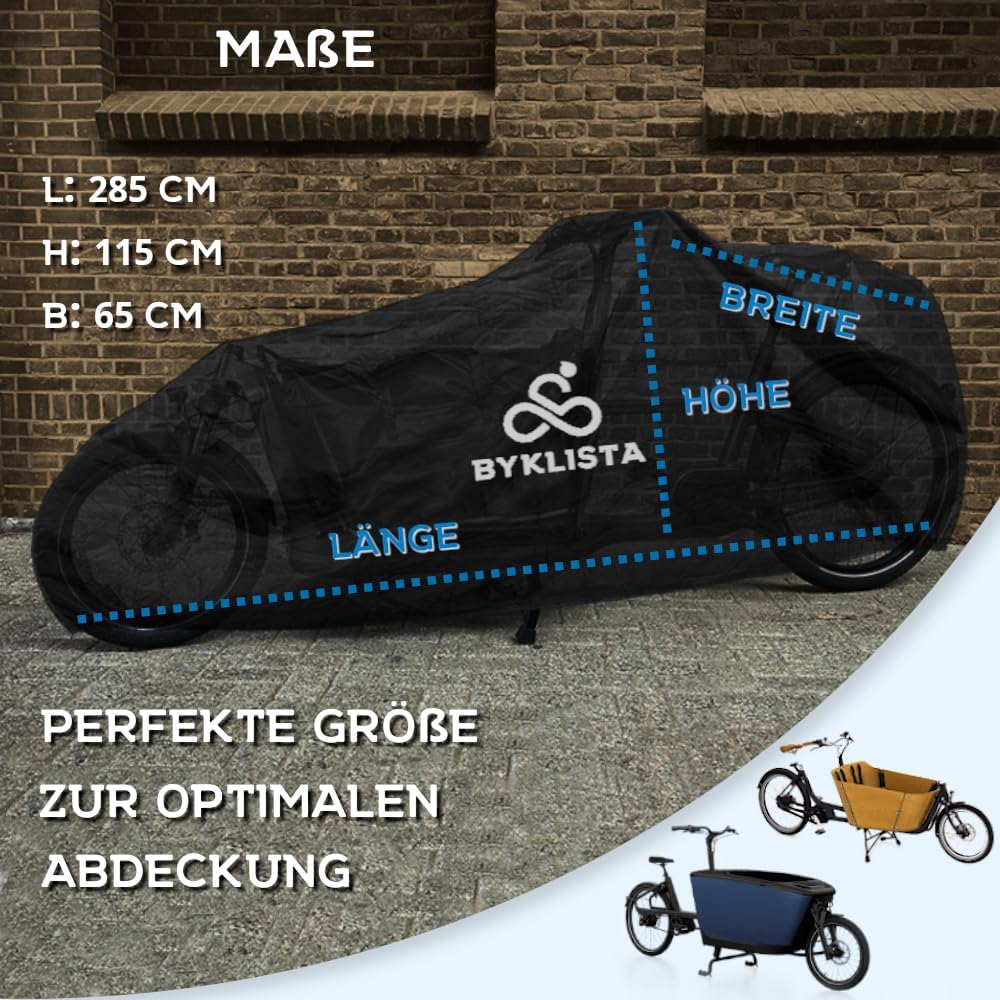 Wasserdichte Lastenrad-Abdeckung