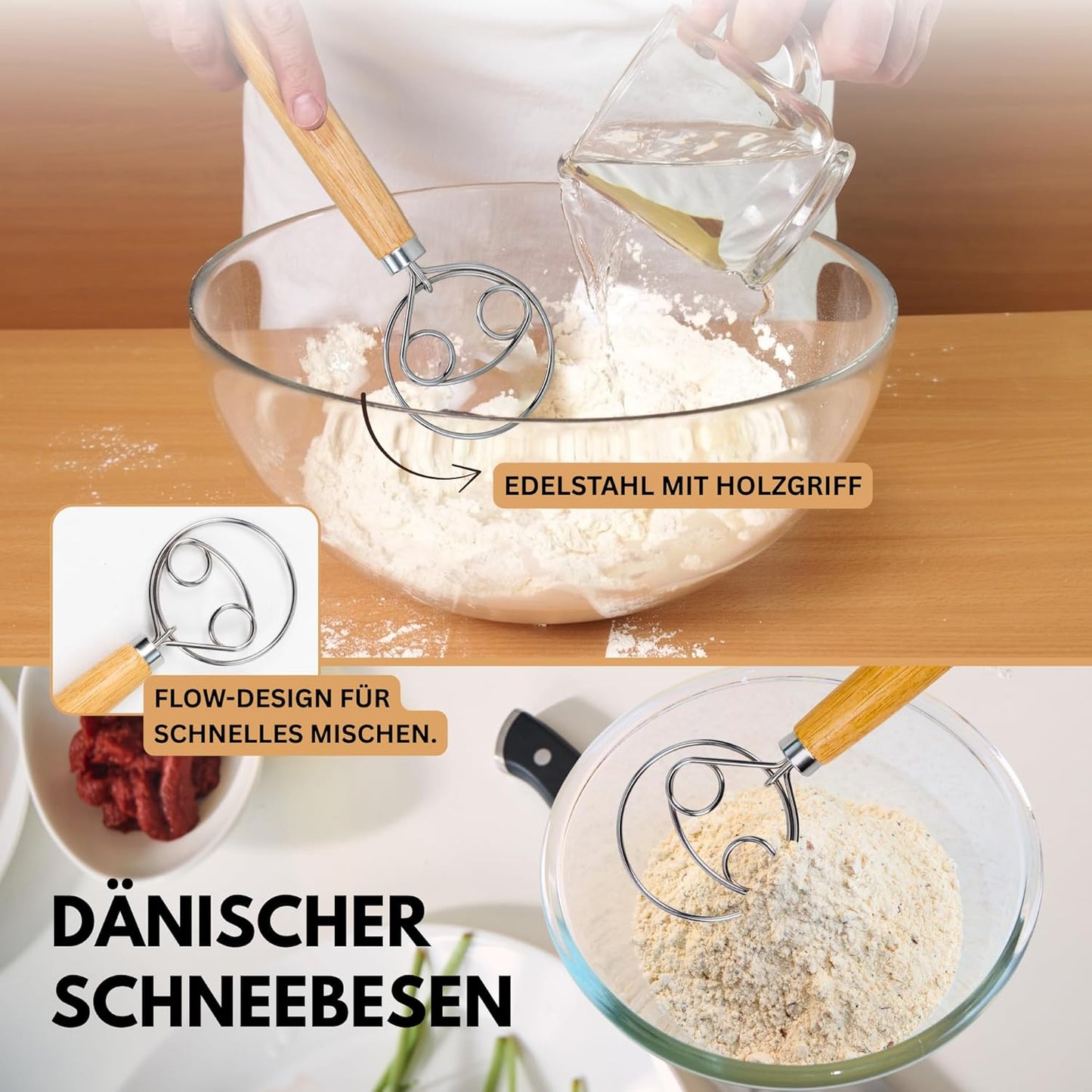 Gärkörbchen-Set inkl. Brotbackzubehör
