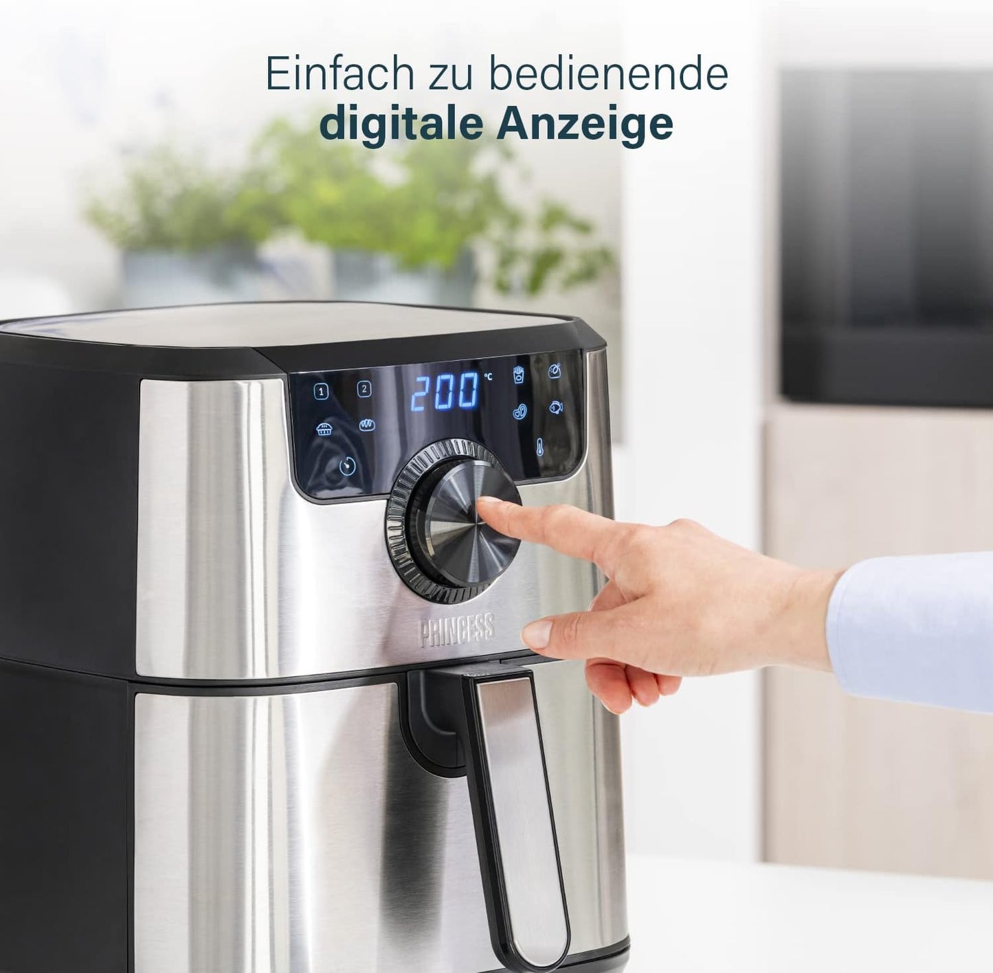 Airfryer, 4,5L Smart ; Heissluftfritteuse Smart
