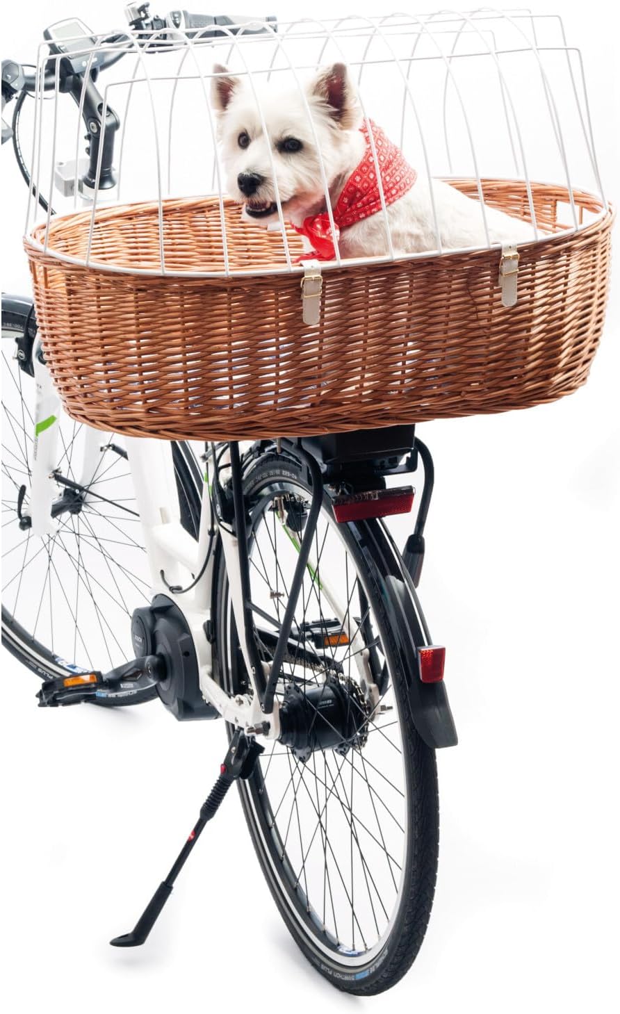 Velo-Tierkorb für Gepäckträgermontage