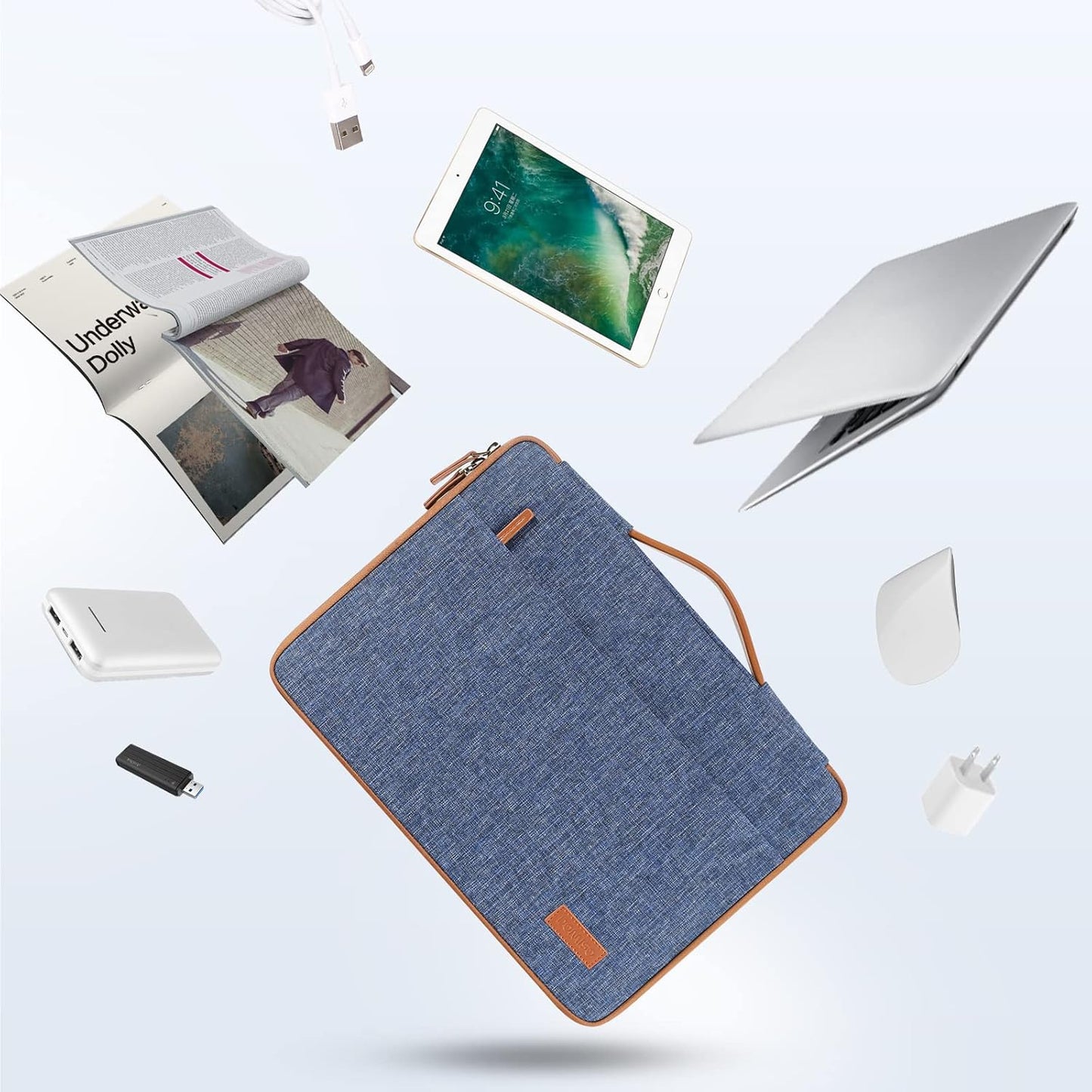 Laptop-Schutzhülle für 14", 14 Zoll Blau