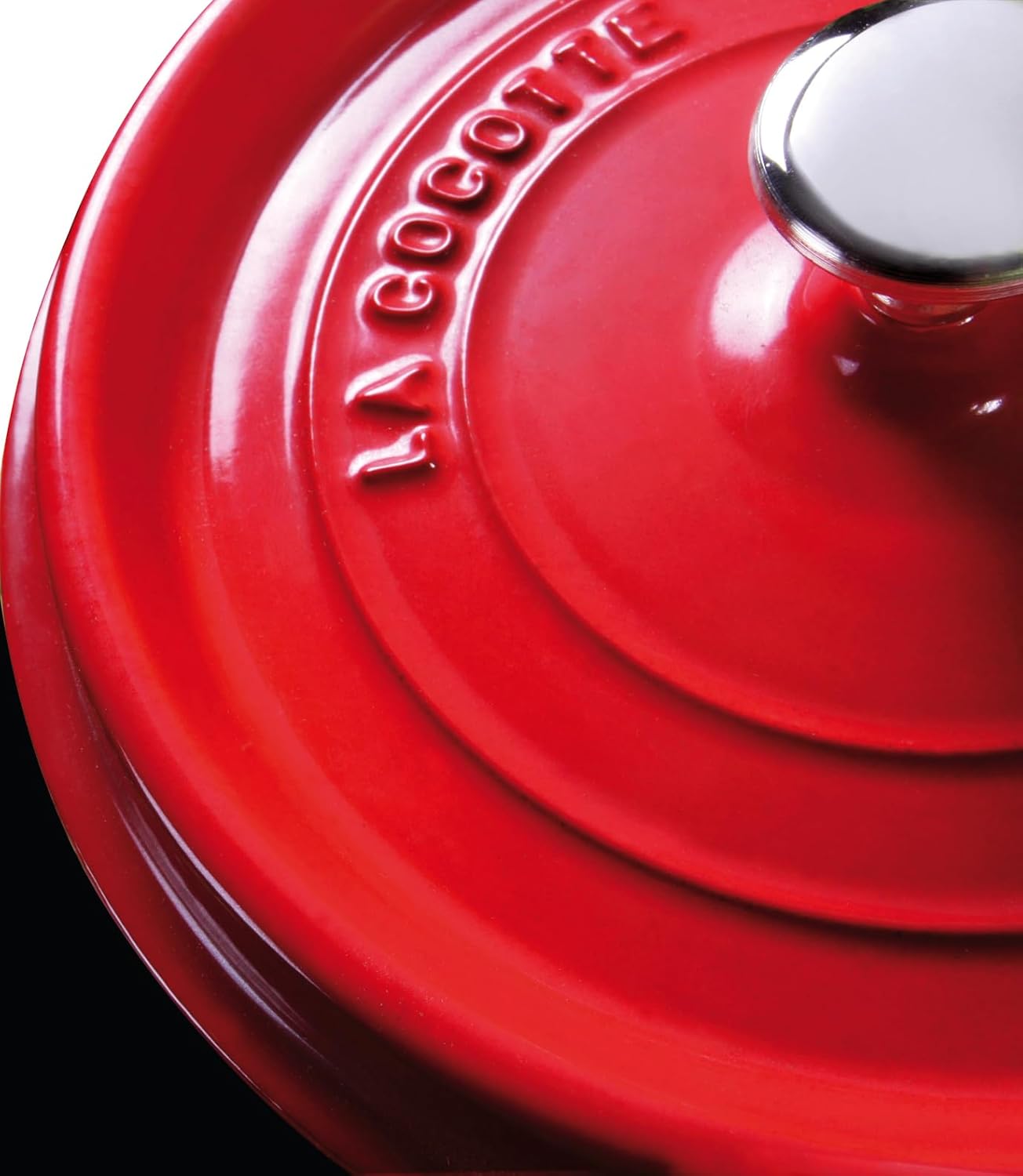 Cocotte Bräter für alle Herdarten, 26 cm Kirschrot