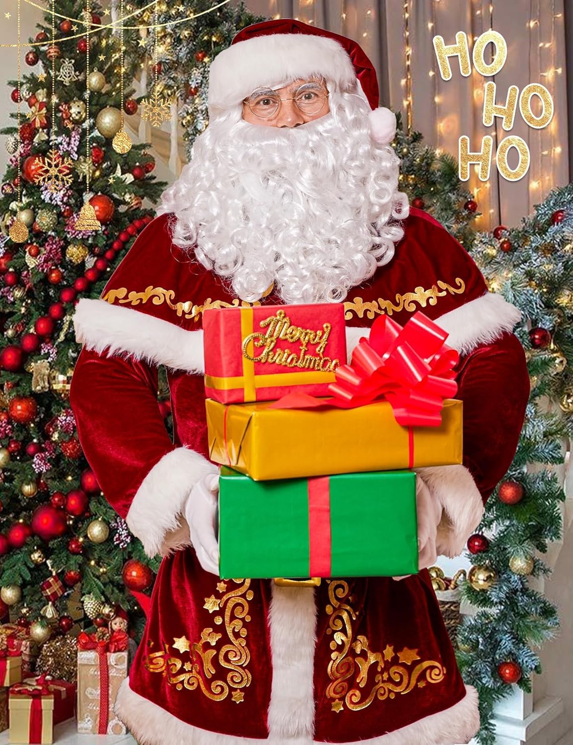 Weihnachtsmann Kostüm-Set, XXL