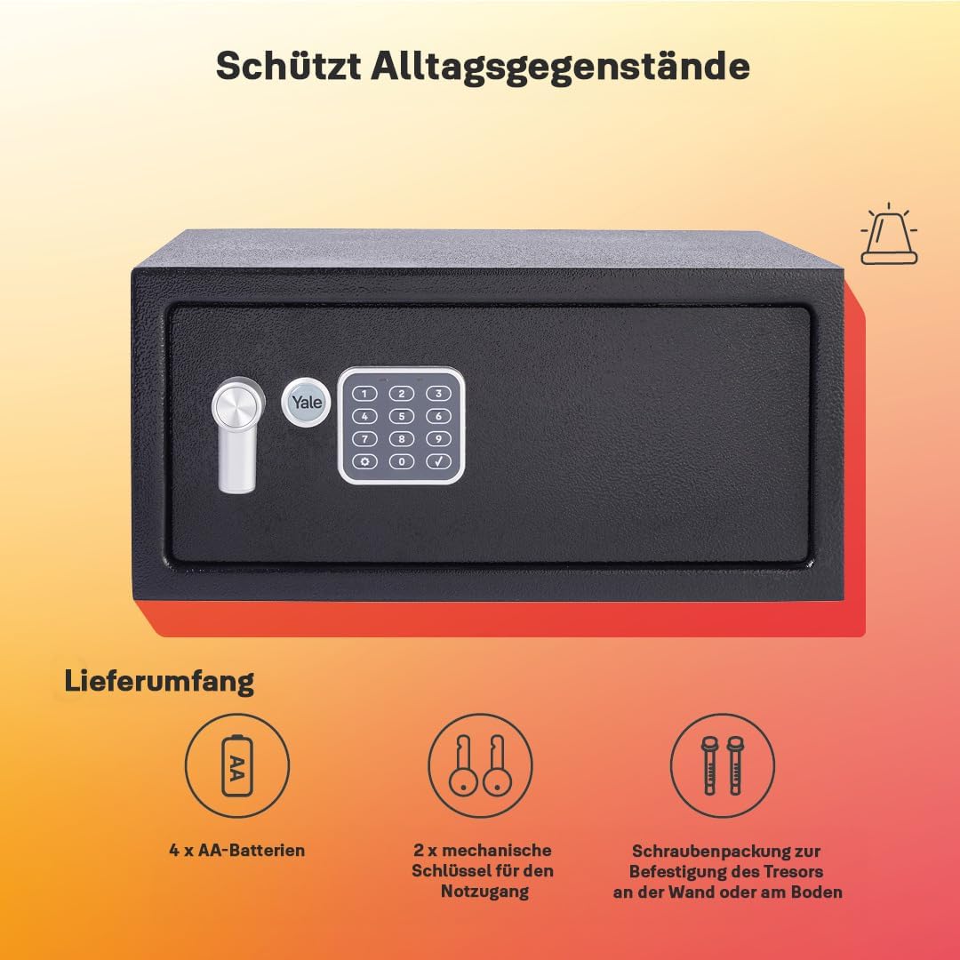 Möbeltresor YLC/200/DB2 mit Alarmfunktion