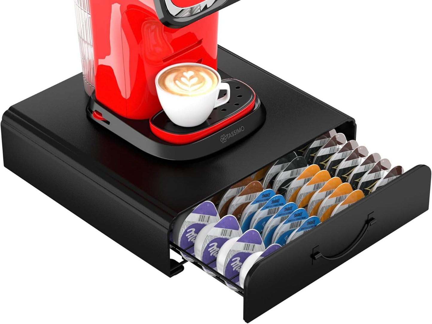 Kapselhalter für Tassimo, Schwarz