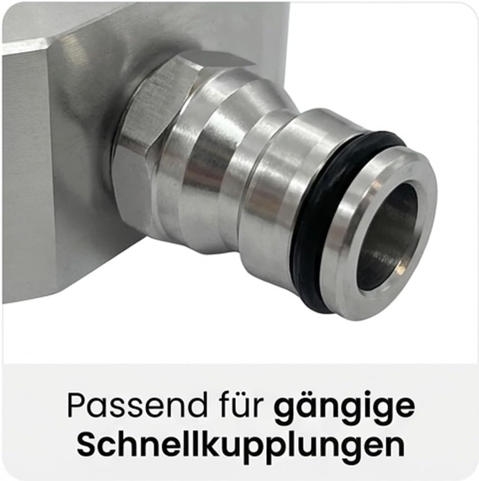 Rasensprenger aus Aluminium