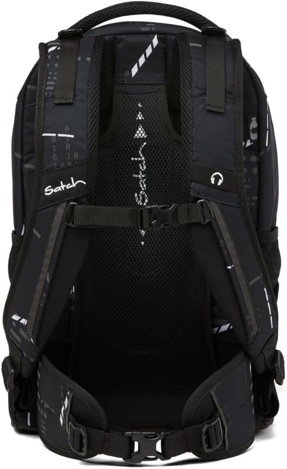 2-teiliges Schulrucksack-Set Ninja Matrix mit Schlamperbox, Ninja Matrix