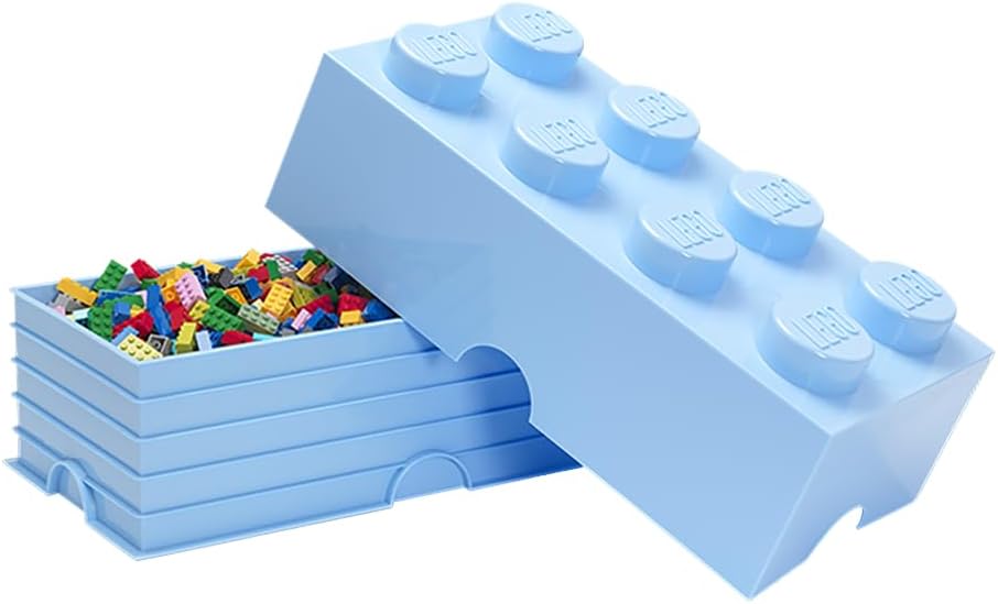 Brick Aufbewahrungsbox, Hellblau
