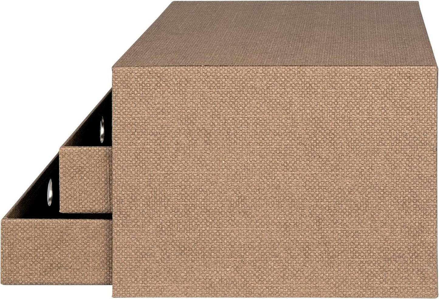Schubladenbox Soho, Braun | Haselnuss