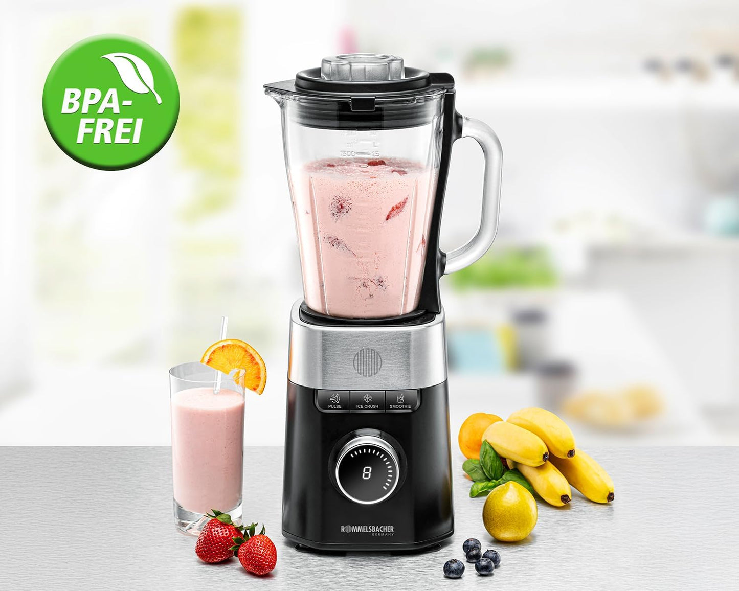 MX 1260, 1,5 l Glaskrug