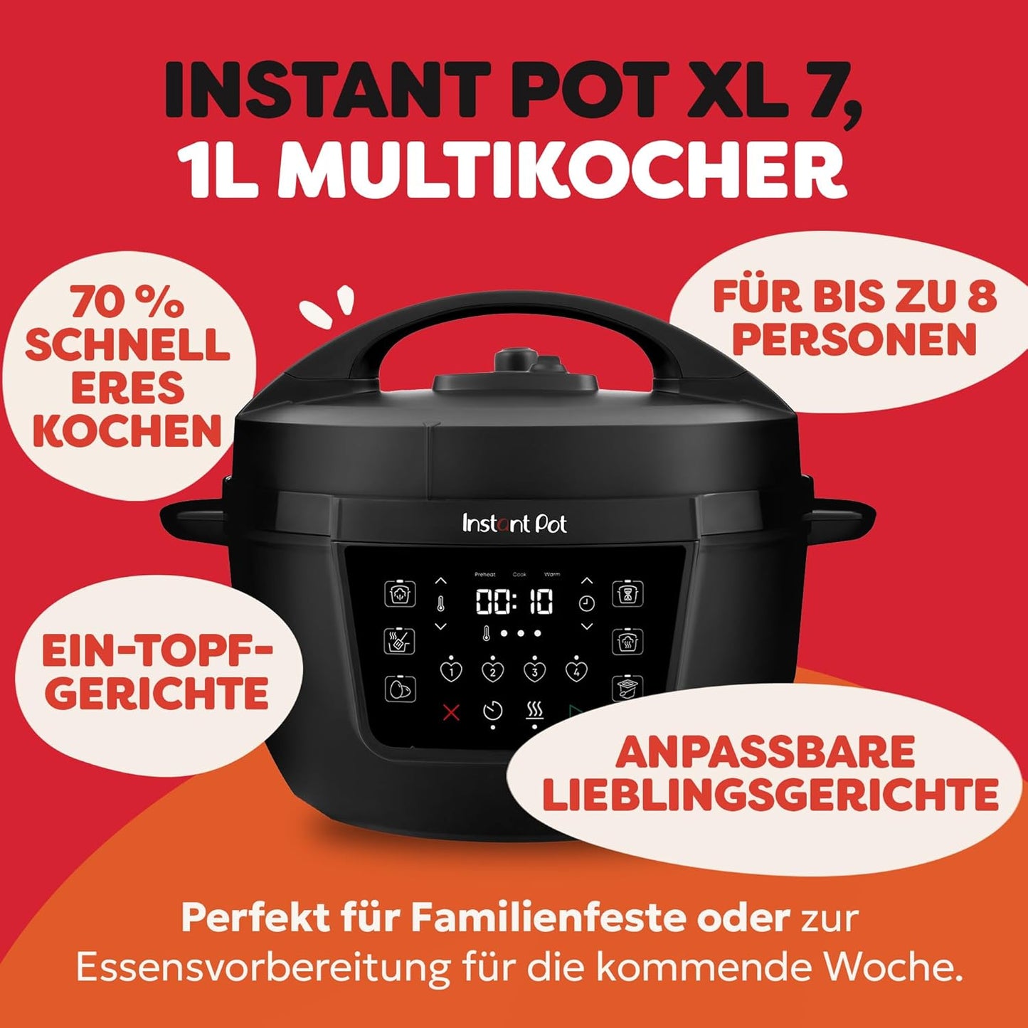 7-in-1 Multikocher Rio, Standard 7.1L