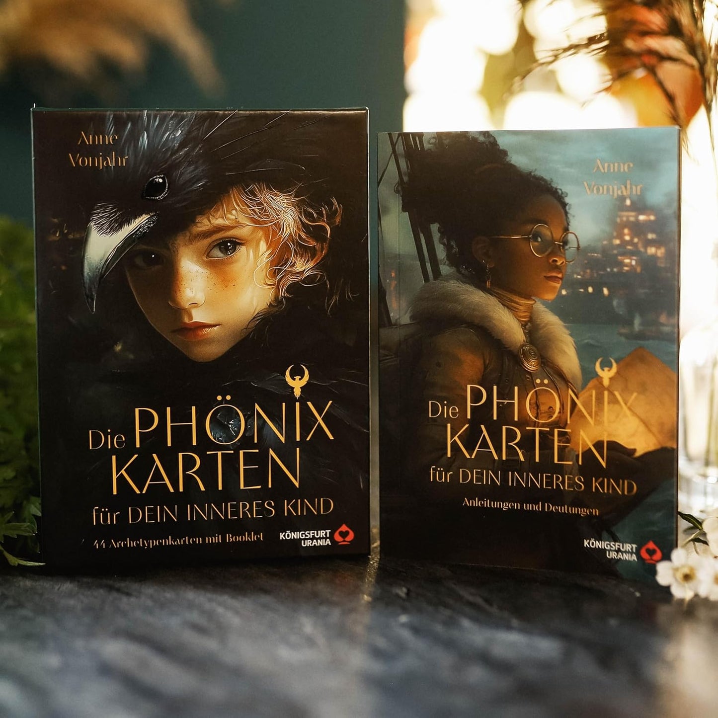 Die Phönixkarten für dein Inneres Kind, Taschenbuch