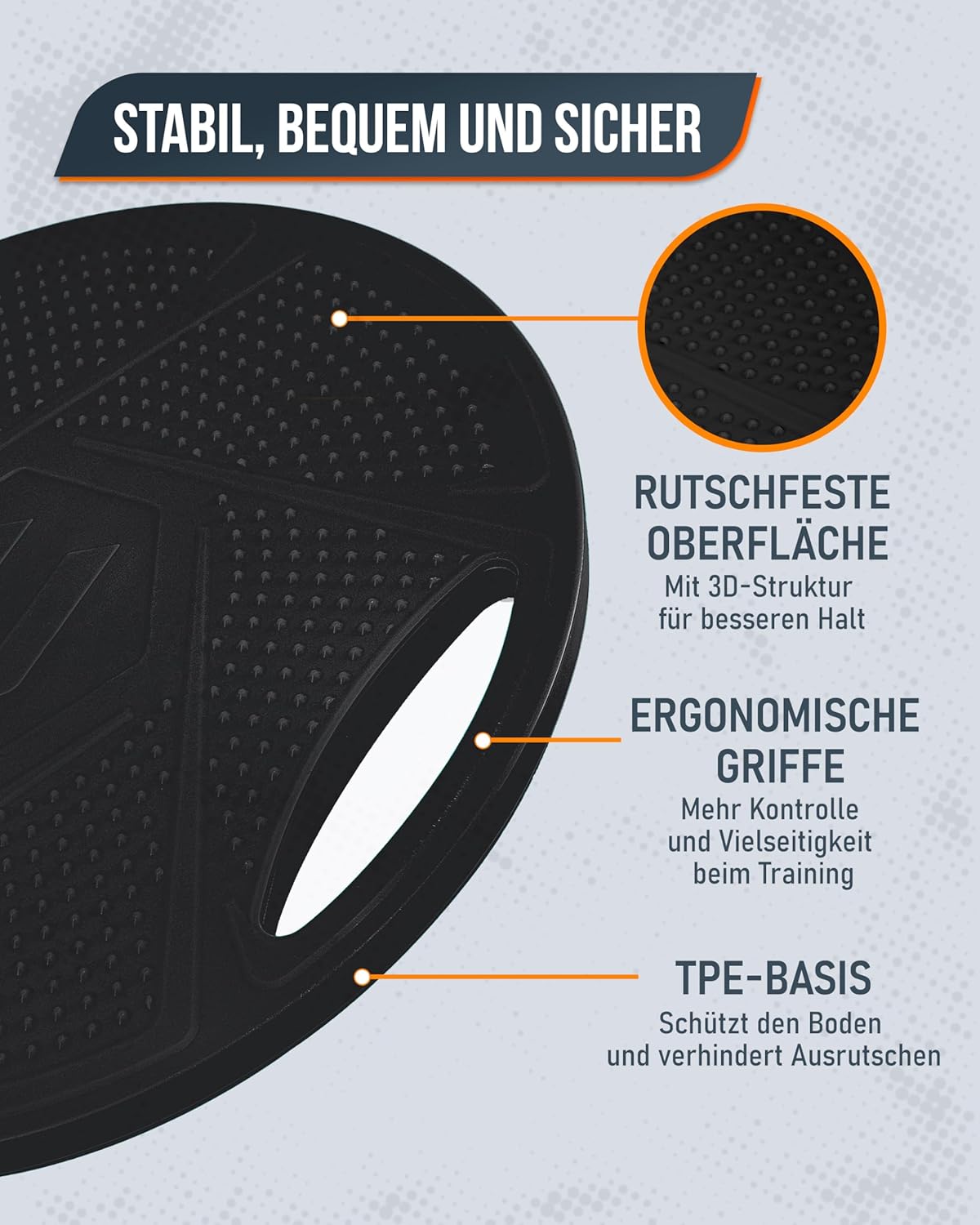 Balancebrett, #01 Schwarz – PP