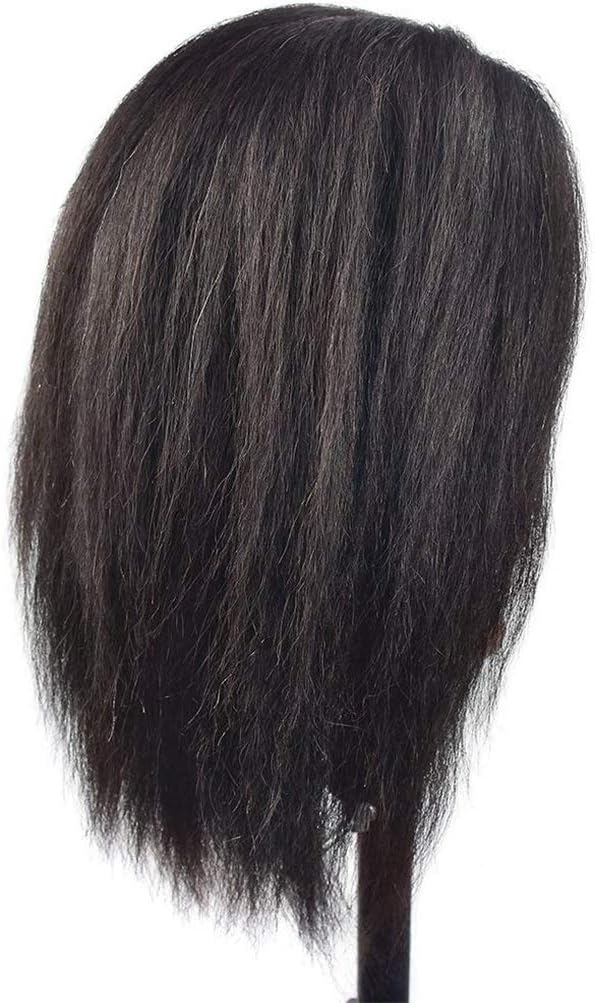 Afro-Mannequin-Kopf, Natürliches Schwarz