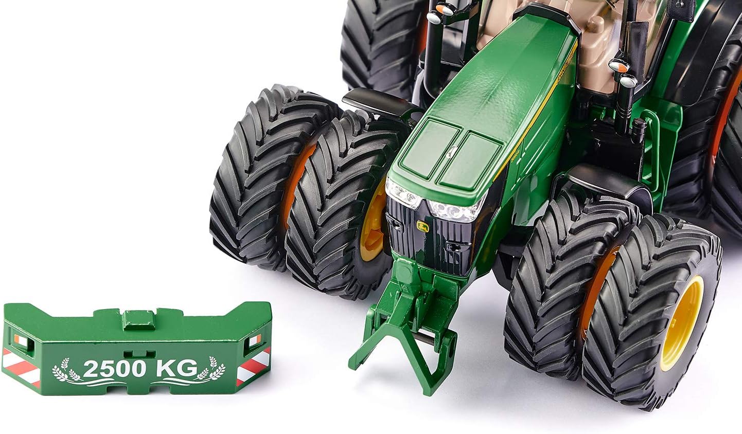 John Deere 7290R Doppelreifen, Ohne Fernsteuerung ; Single