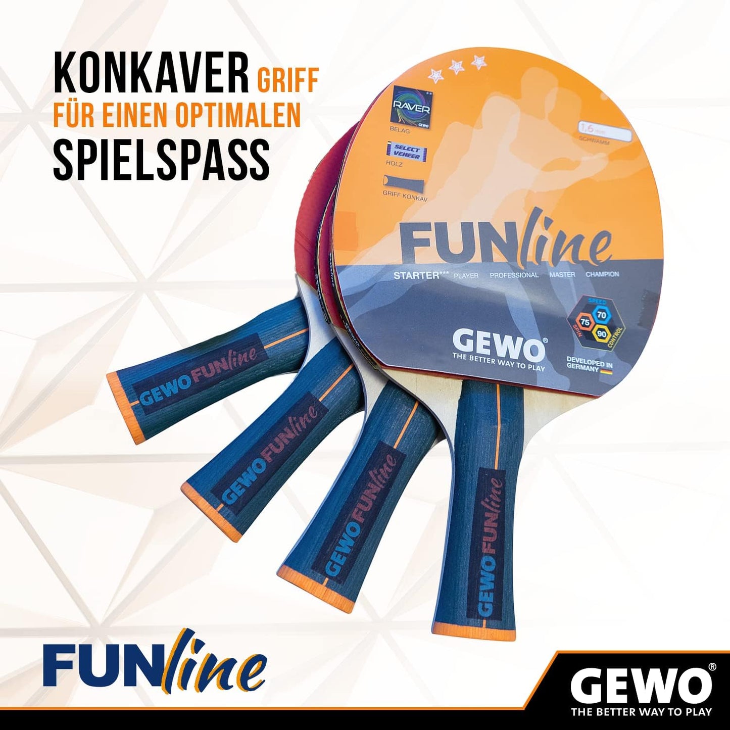 Tischtennisschlägerset