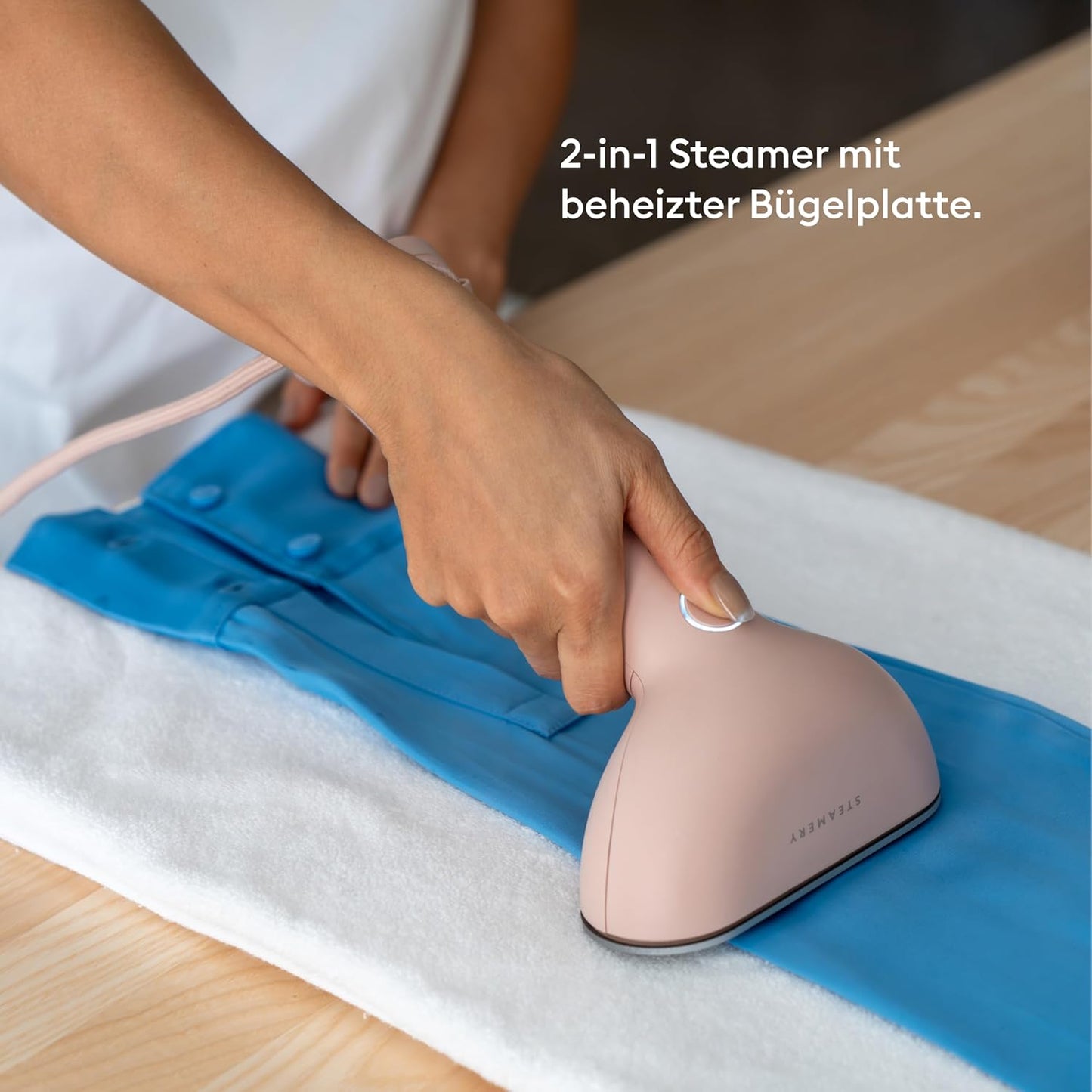 Dampfglätter Cirrus 3 mit beheizter Bügelplatte