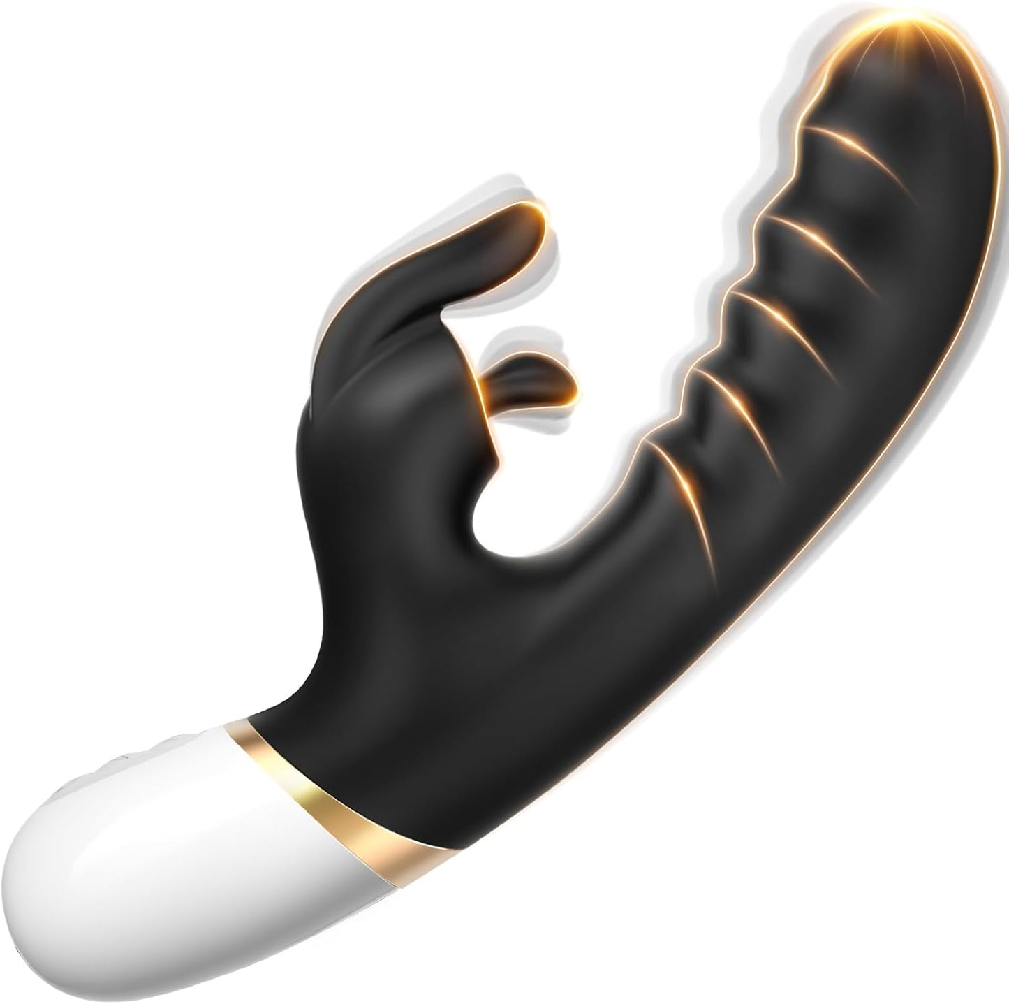 Rabbit Vibratorenset, Tiefschwarz