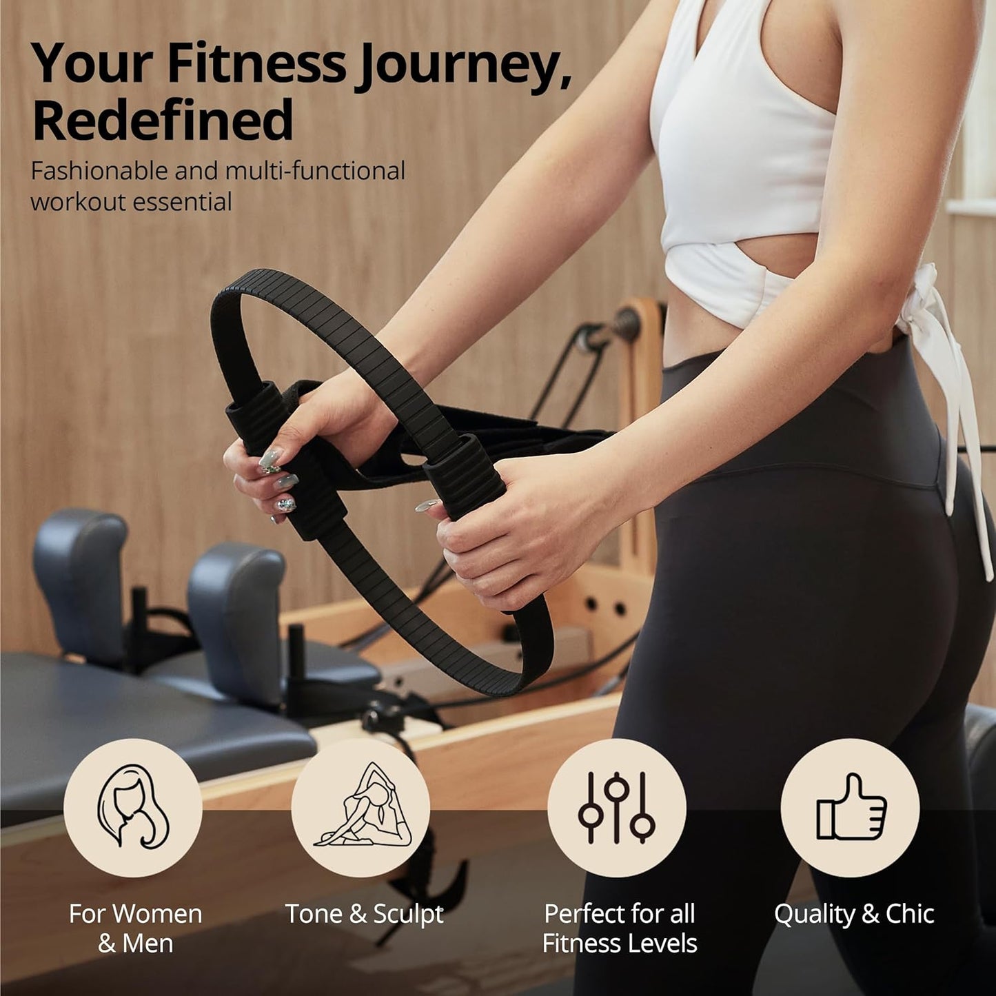 Pilates-Ring, Schwarz