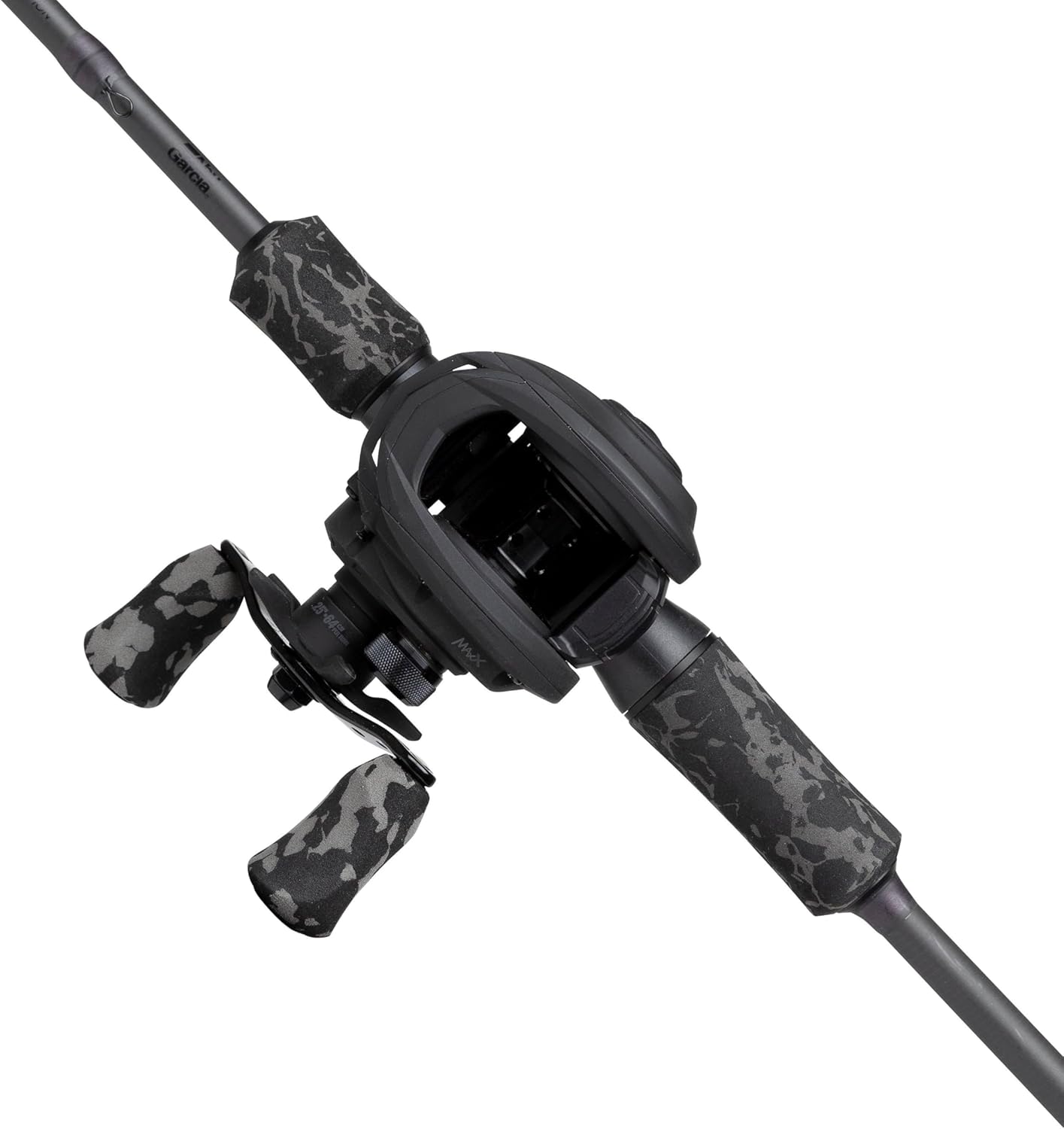 MAX X Black OPS Angelruten-Rollenkombi, 1,98m