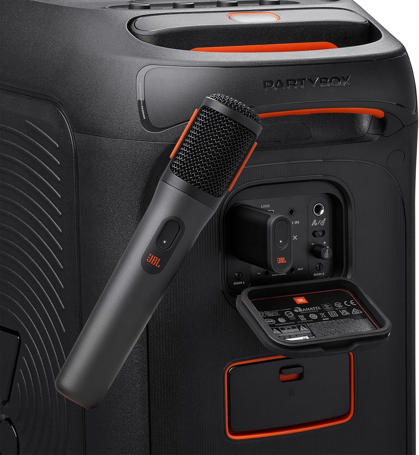 Kabelloses Digital-Mikrofon-Set für PartyBox, JBL PartyBox Wireless Mics JBL PartyBox Wireless Mics