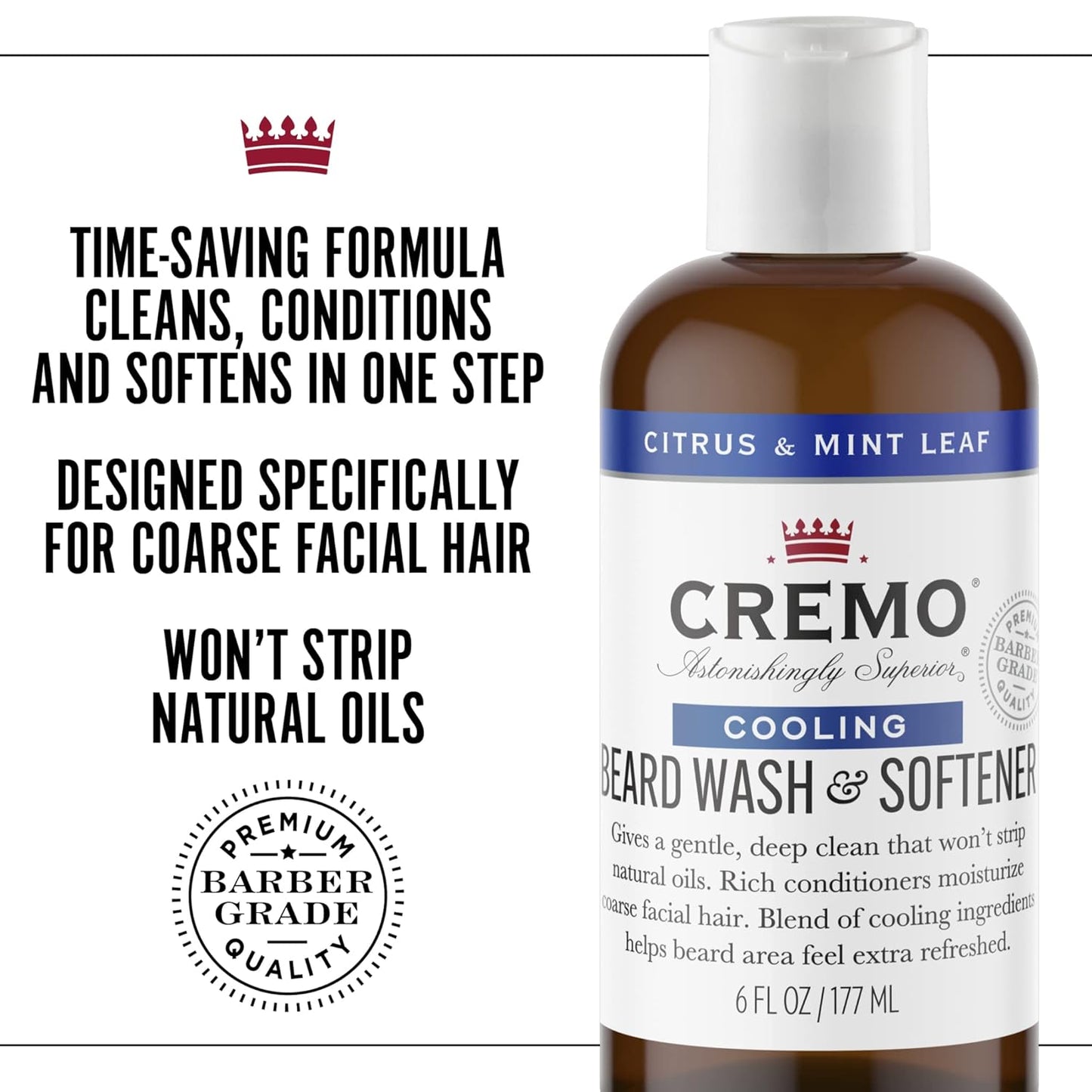 Beard Wash & Softener, Beard Wash
