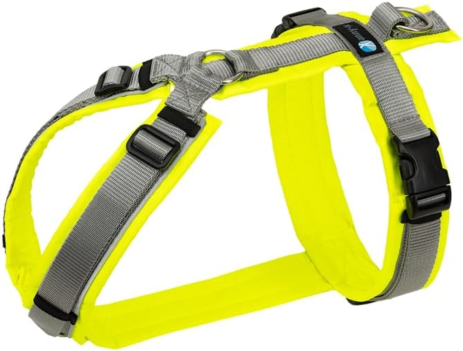 Brustgeschirr Protect, S - (1er Pack) Lechtgelb/ Grau