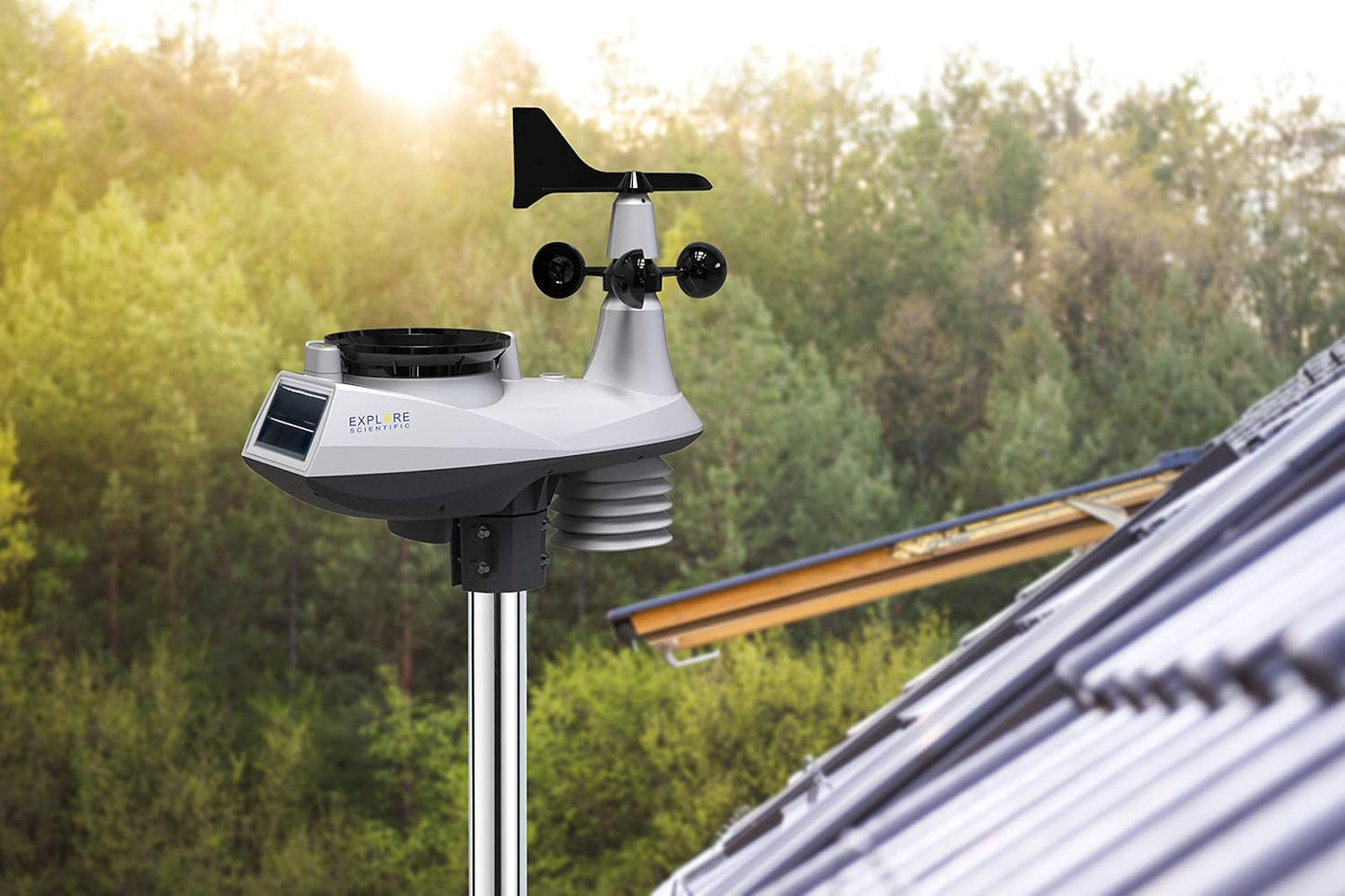 Wetterstation WSX3001 mit Funkaussensensor, Standard Basisstation