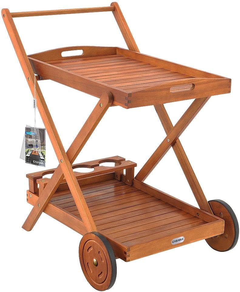 Servierwagen mit Rollen