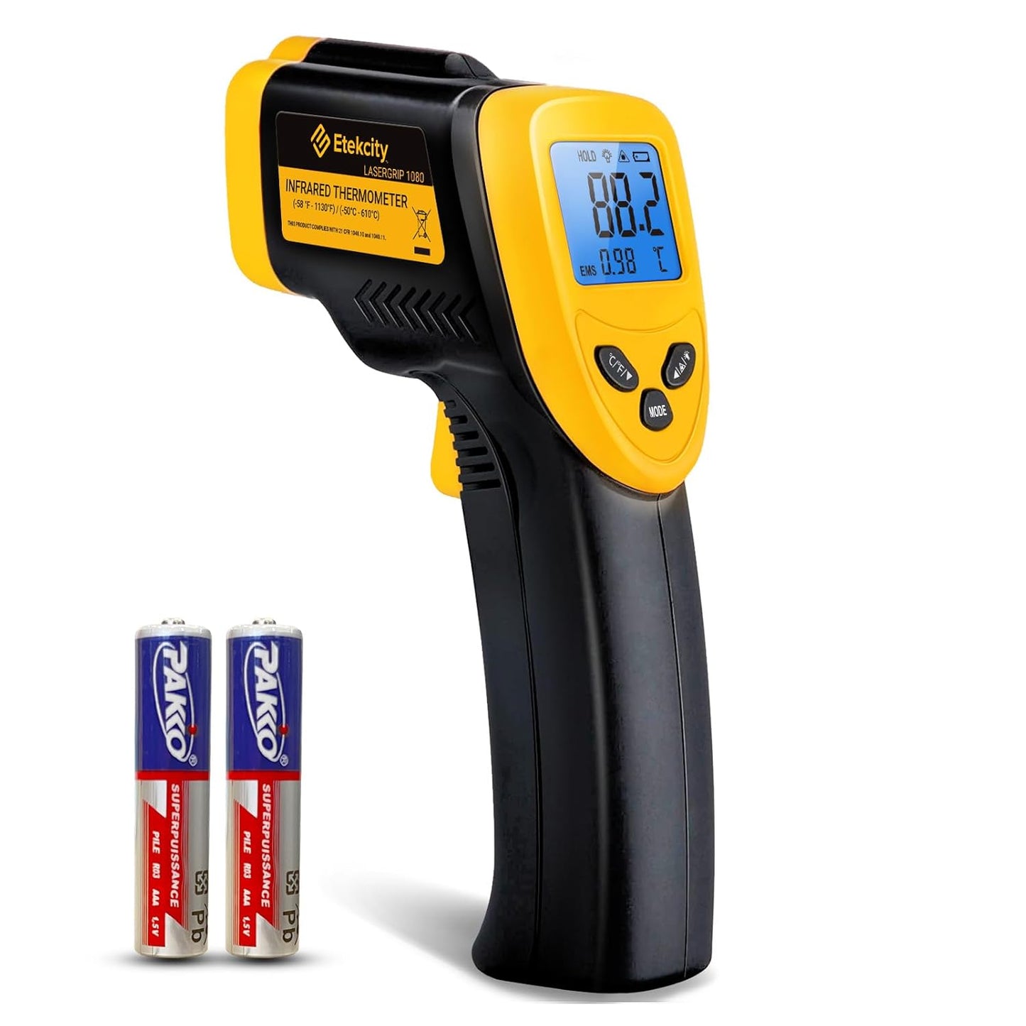 Infrarotthermometer mit LCD-Display