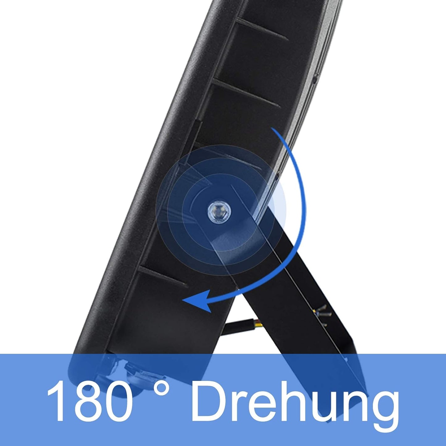 LED-Arbeitsstrahler mit Stativ, Warmweiß 100W, mit Stativ