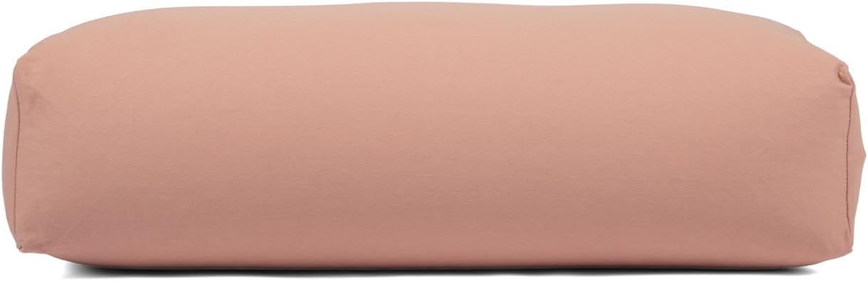 Salamba Yogabolster mit Bio-Dinkelfüllung, rosé