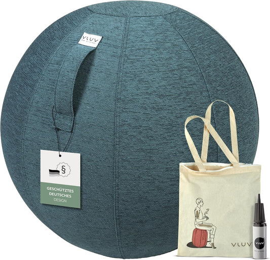 Ergonomischer Sitzball Stov, 60cm - 65cm Petrol