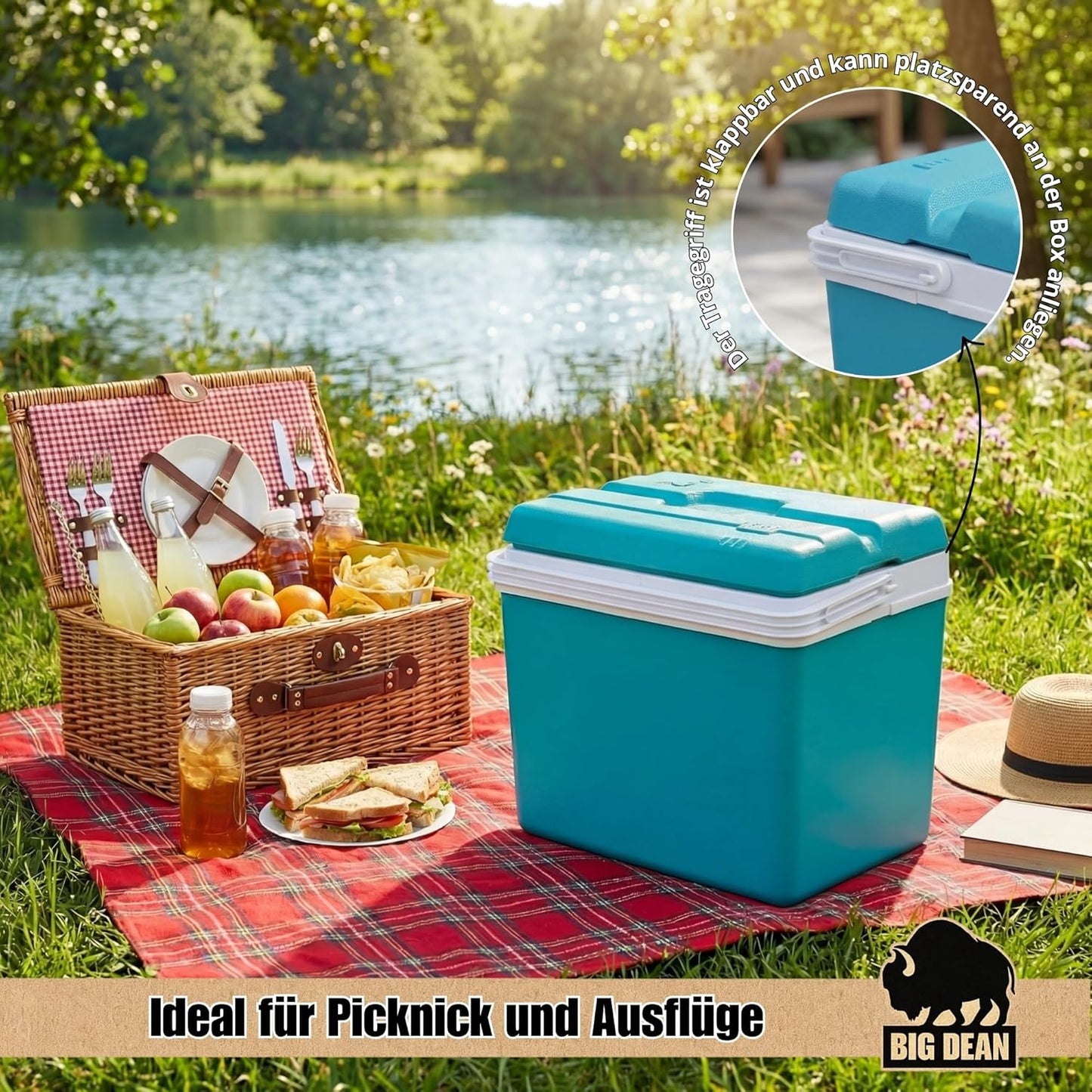 Kühlbox für langanhaltende Kühlung