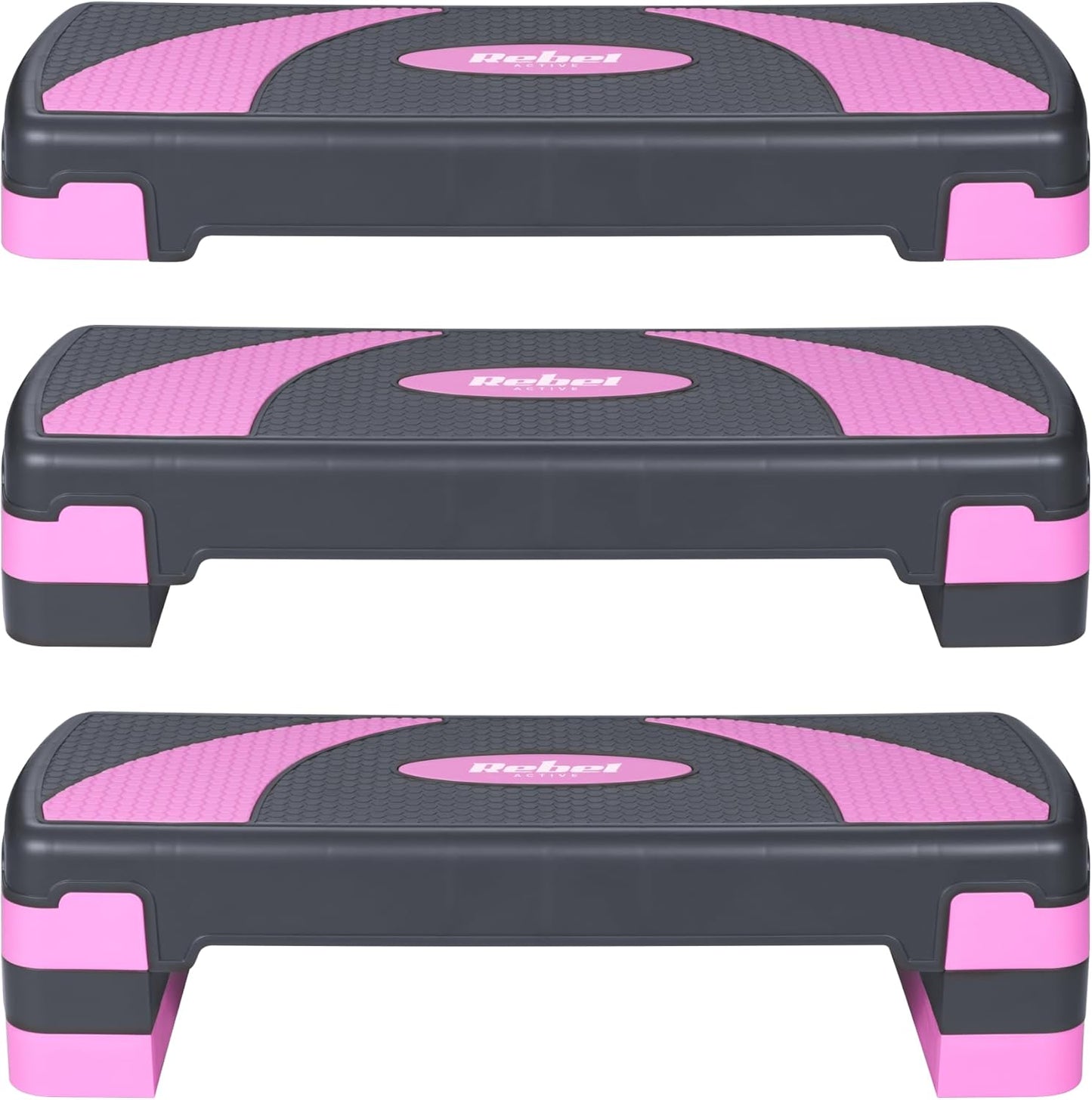 Aerobic-Stepper mit 3-stufiger Erhöhung