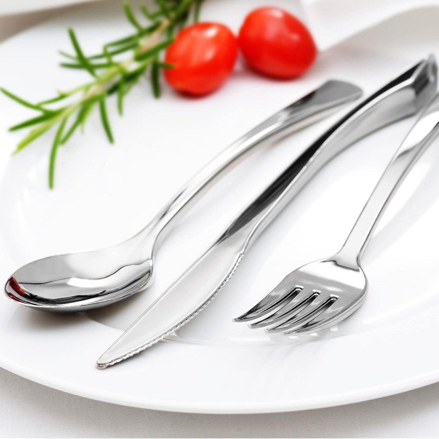 Tafelbesteck-Set für 50 Personen mit Besteckkasten, 200-tlg. mit Besteckkasten