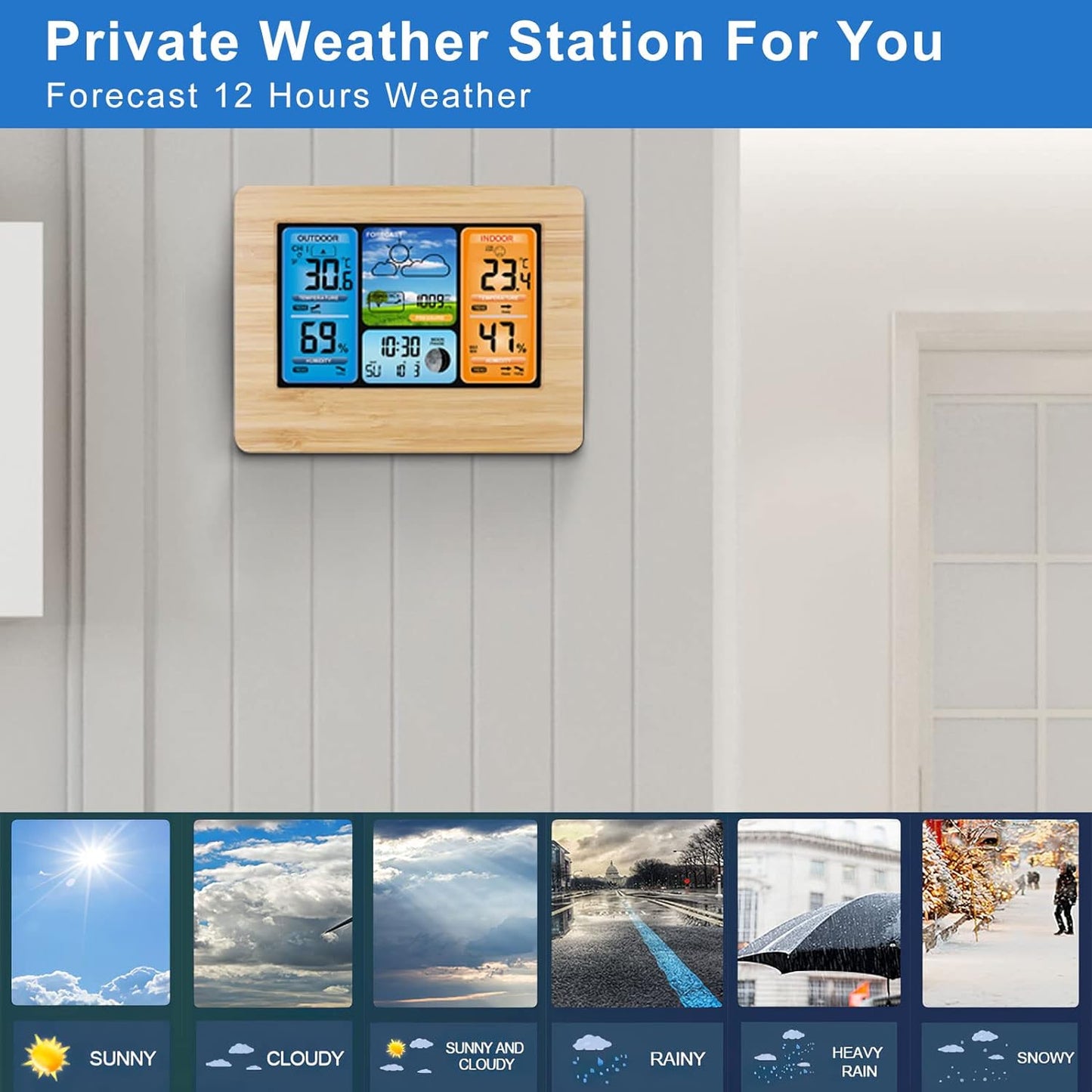 Funkwetterstation, Gelb