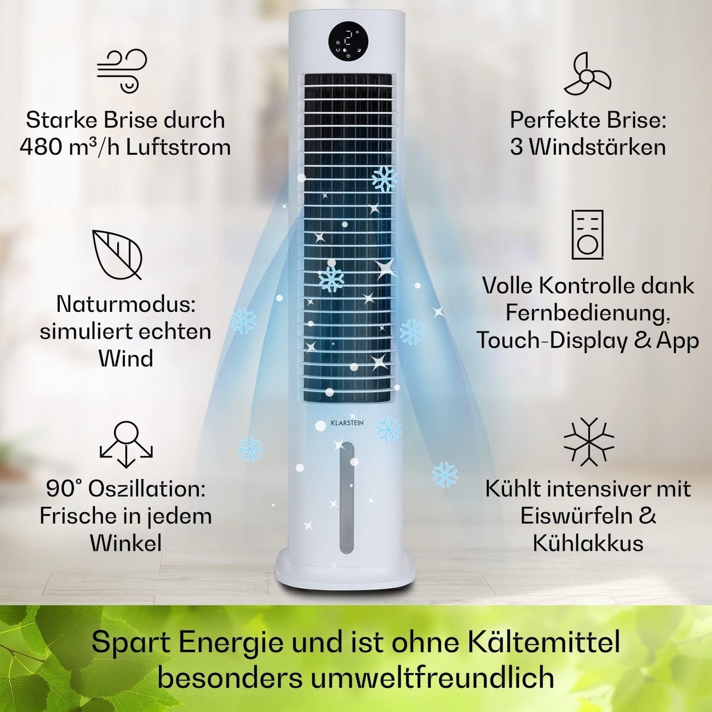 5-in-1 Luftkühler, Weiss ; Grand Smart