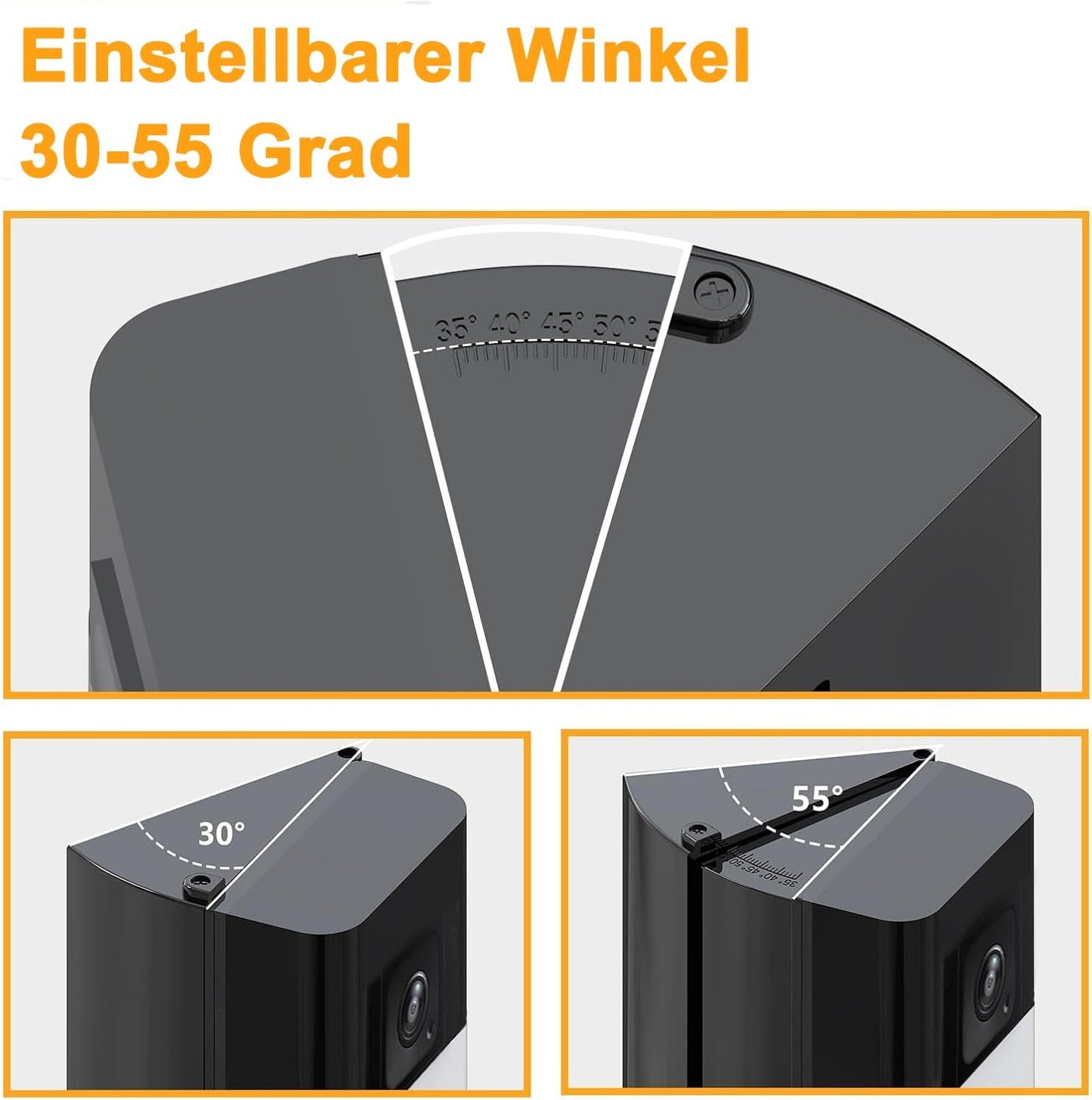 Verstellbare Türklingel-Halterung