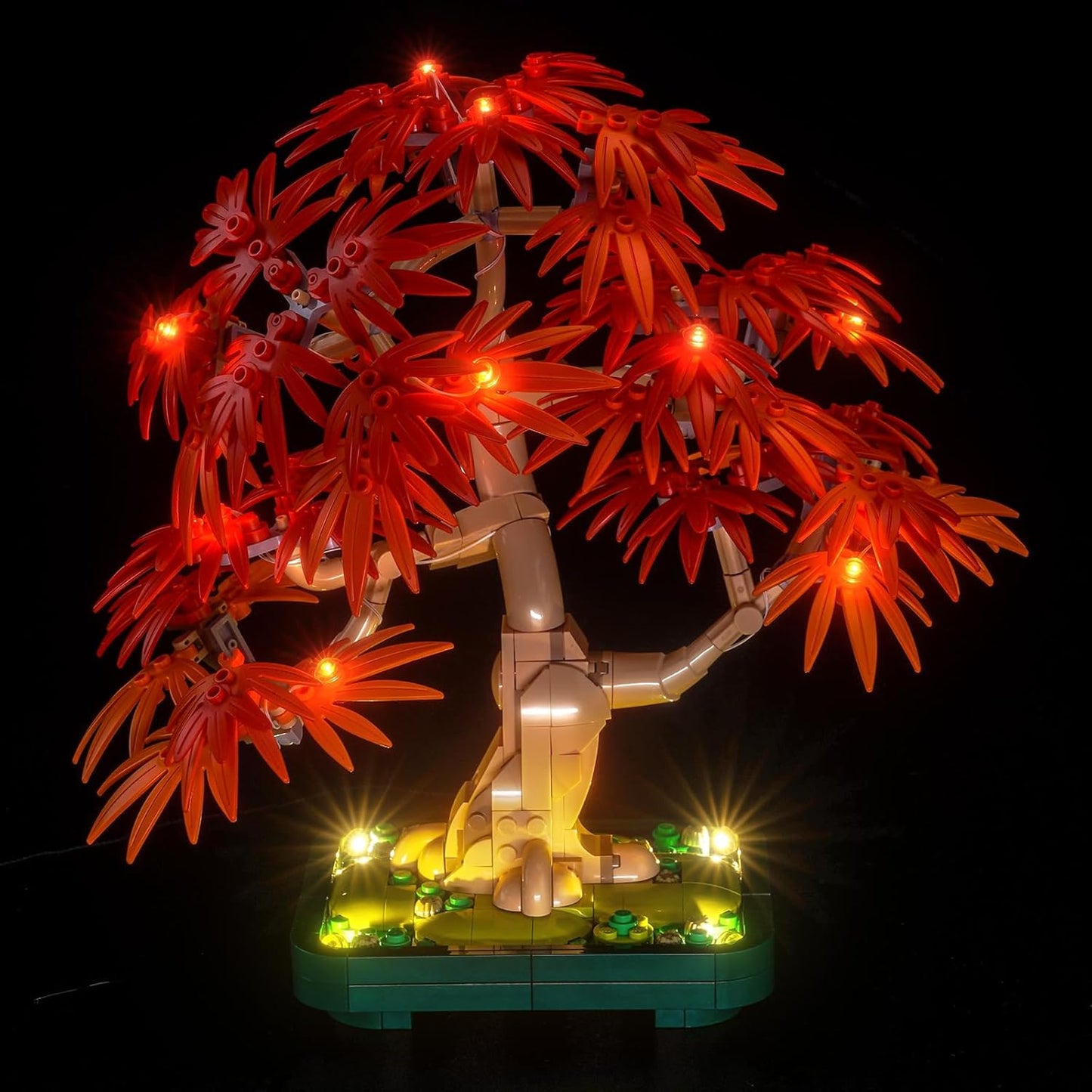 LED Licht Set für LEGO Japanischer Roter Ahorn - Bonsai-Baum (10348), 10348 Red Maple Bonsai Tree Update Version