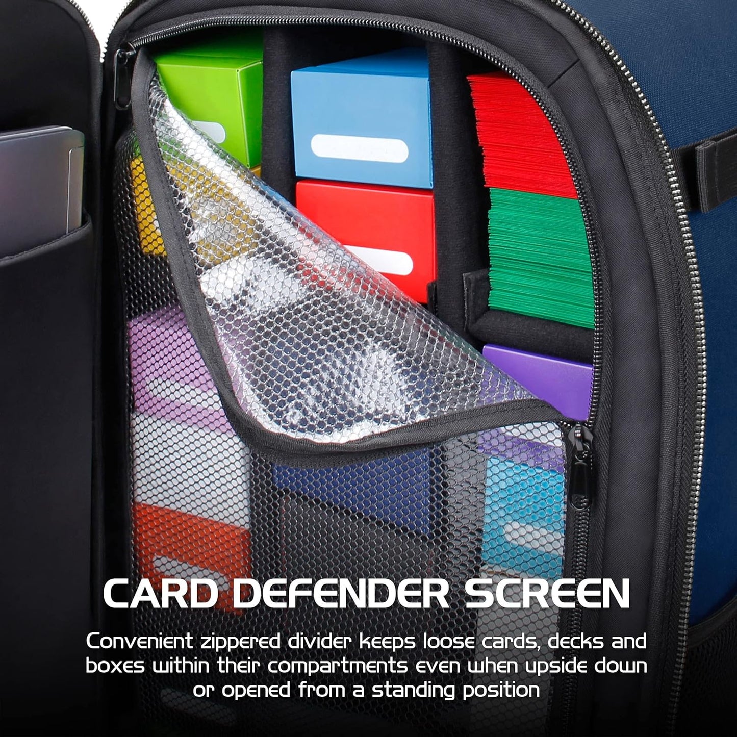 Tabletop Collector's Edition Card Storage Backpack, Drachen Blau