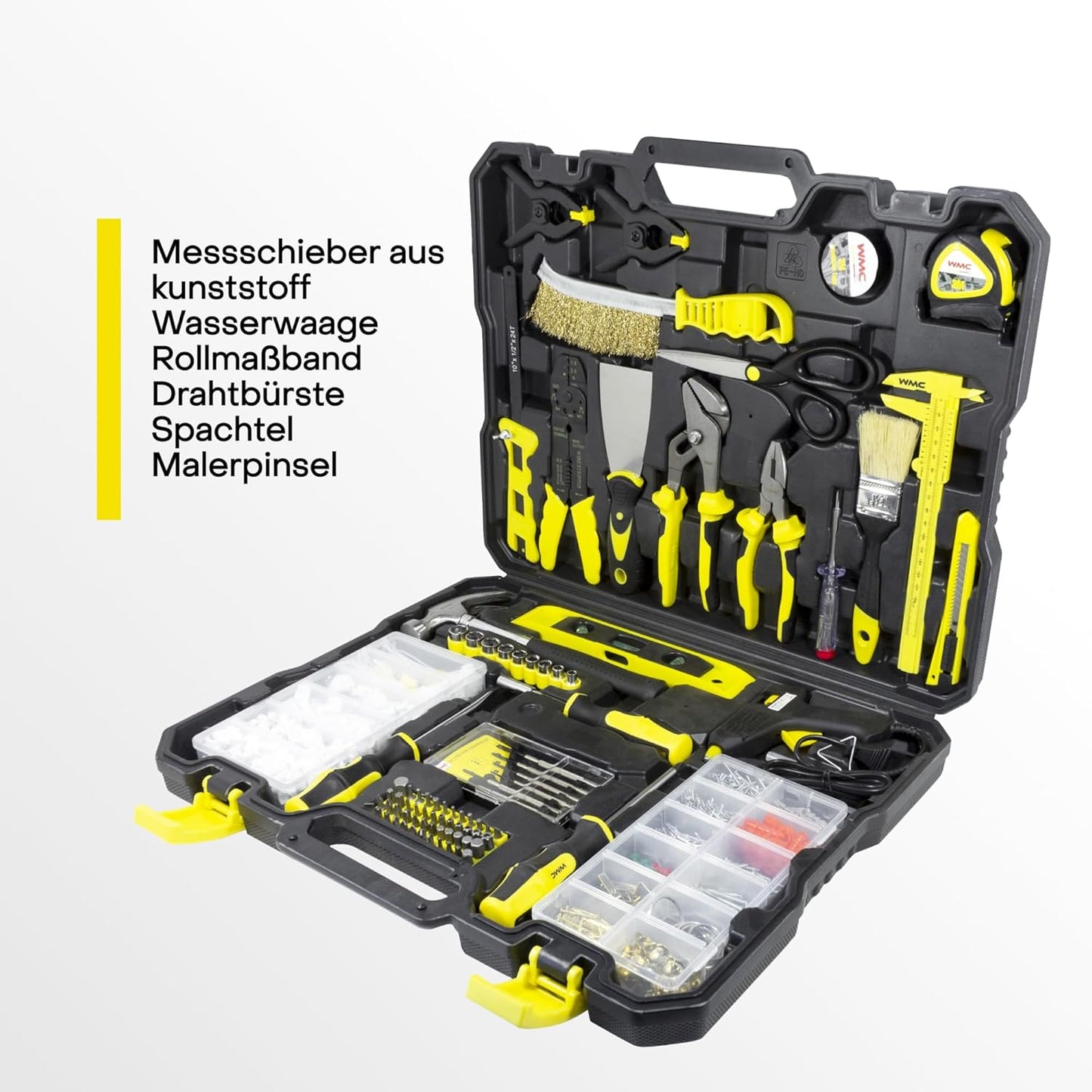 1001-teiliges Werkzeug-Komplettset im Koffer, Blau