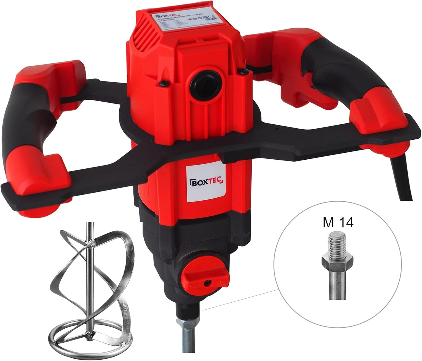 2-Gang Rührwerk MXE mit M14 Rührquirl, 1800 W / 2-Gang / inkl. Quirl