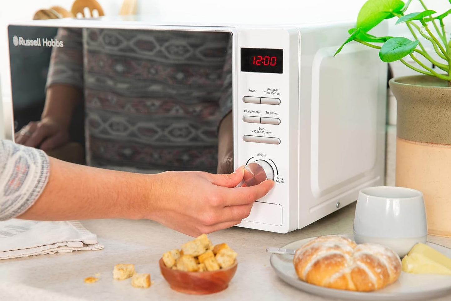 Digitale Solo-Mikrowelle RHM2079A, 20 L