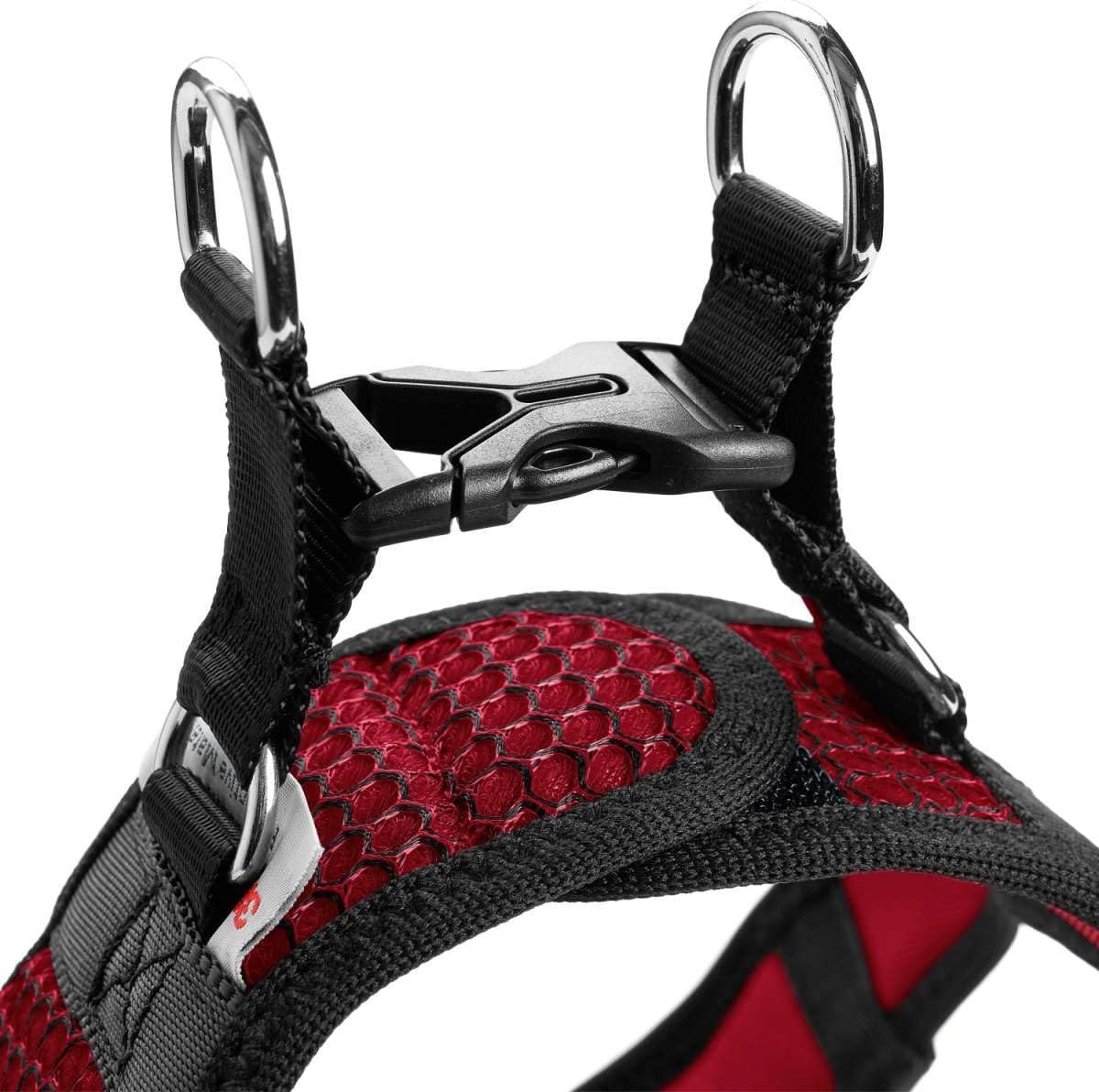 Hundegeschirr Hilo Comfort, Rot / S-M