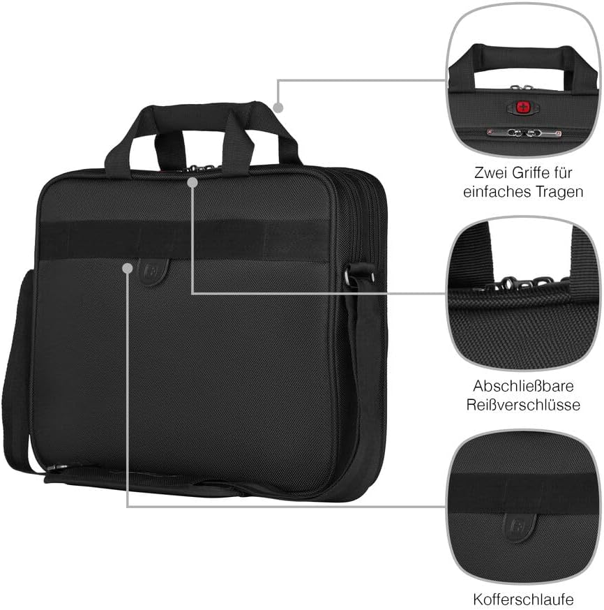 Sensor Aktentasche für Laptop bis 15 Zoll