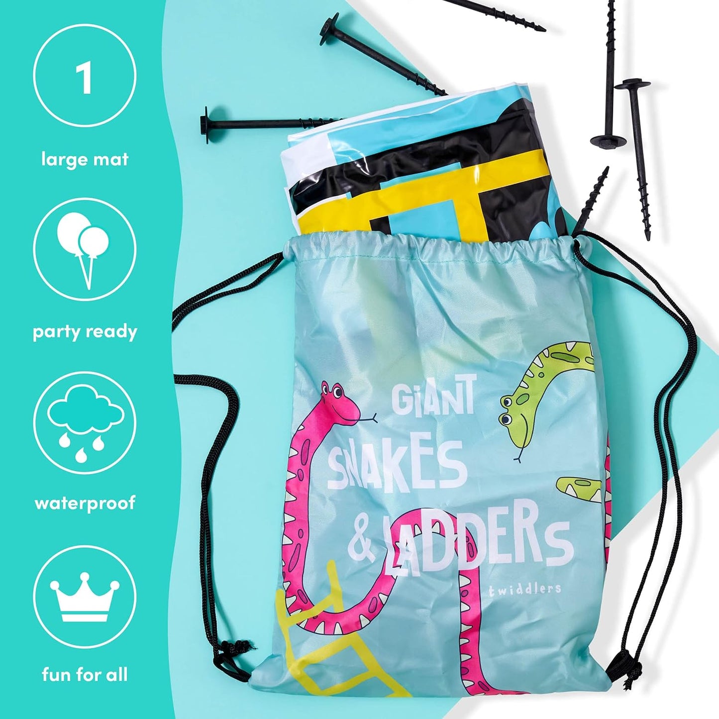 Leiterspiel Giant Snakes and Ladders