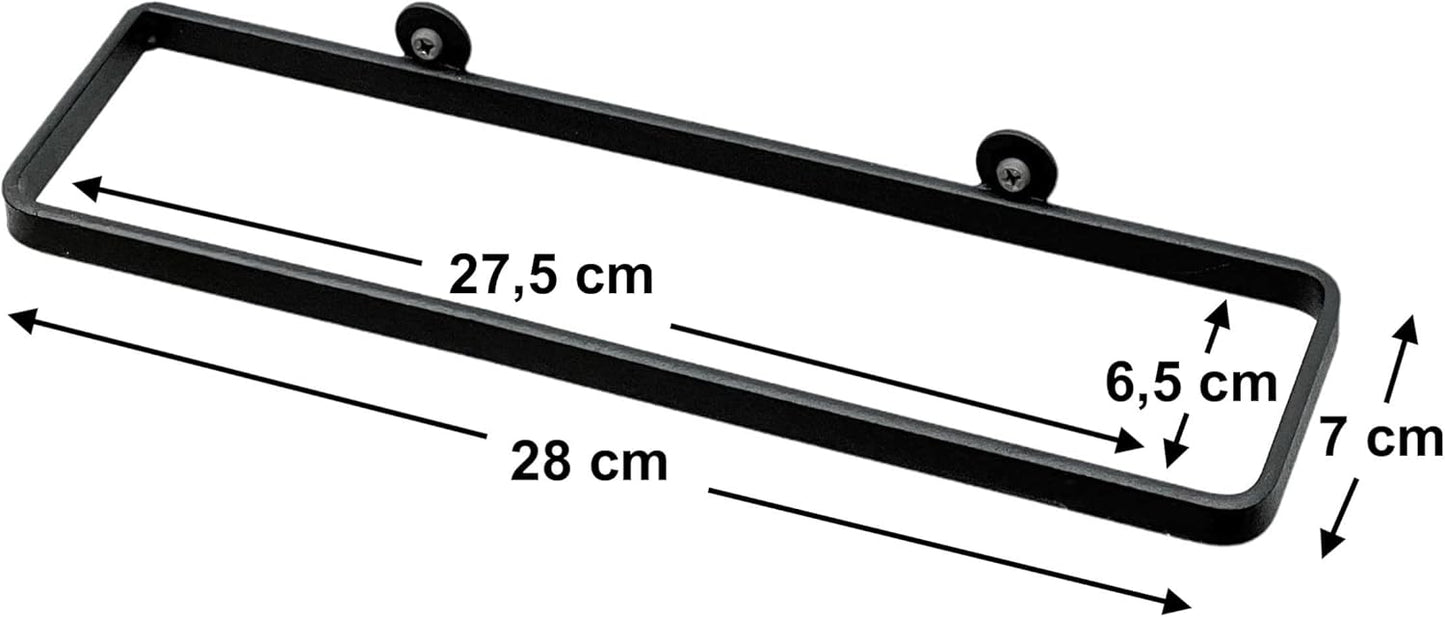 3er-Set Weinhalter für die Wand